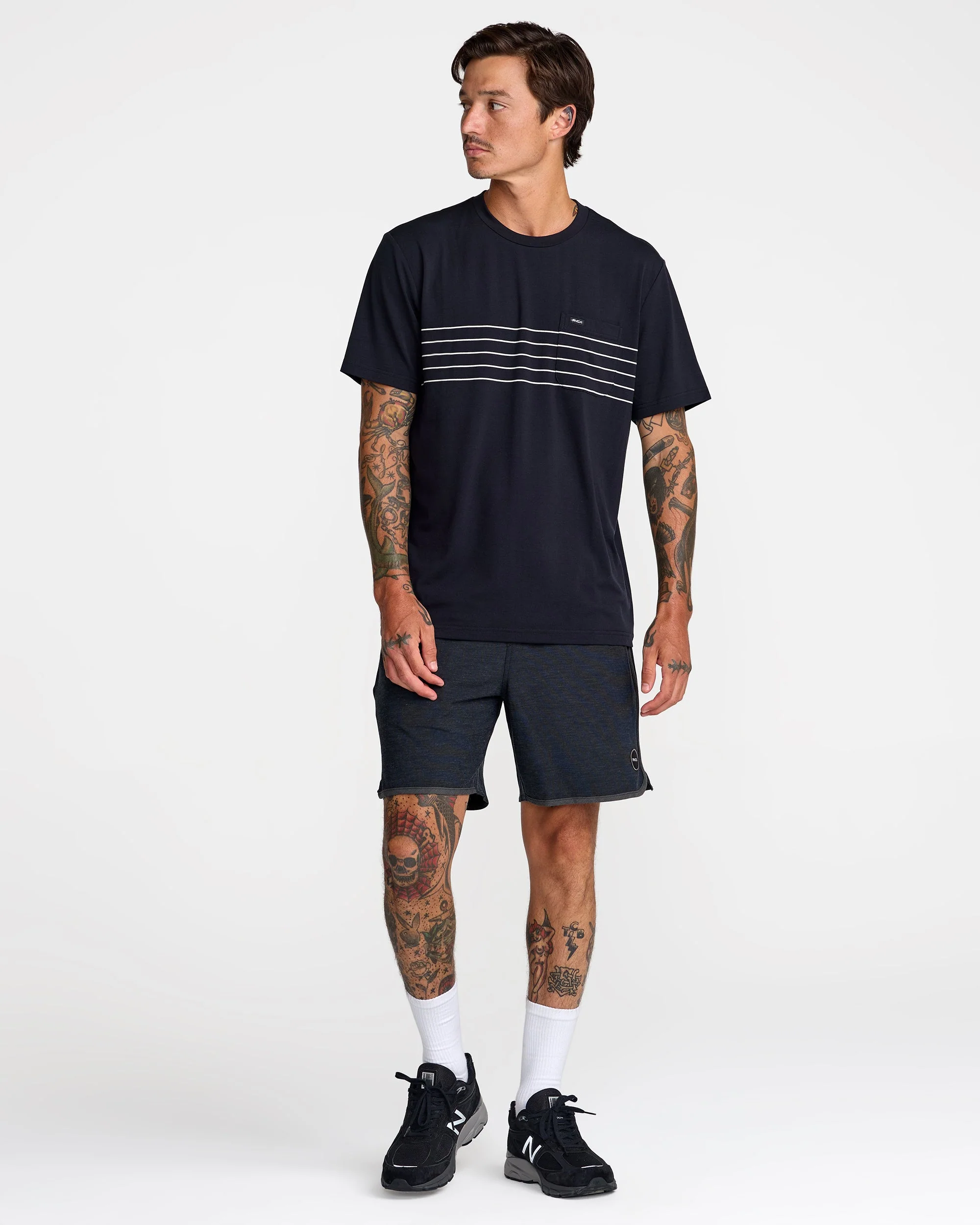 Balance Pocket Stripe Tee - Image 7