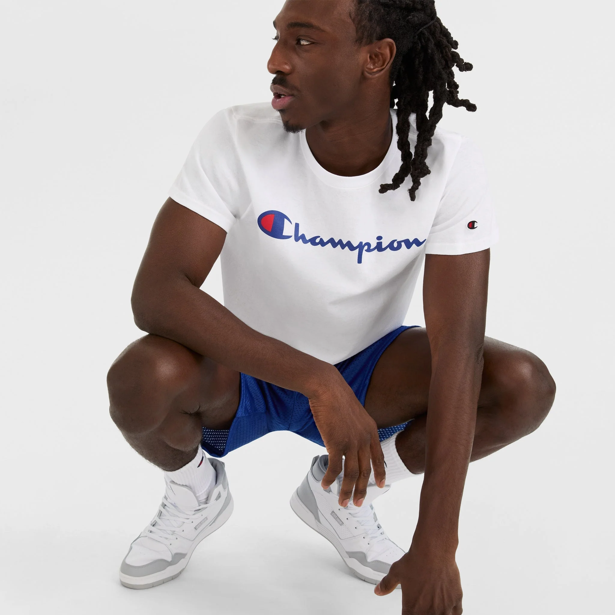 Classic Graphic T-Shirt, Script Logo - Image 4