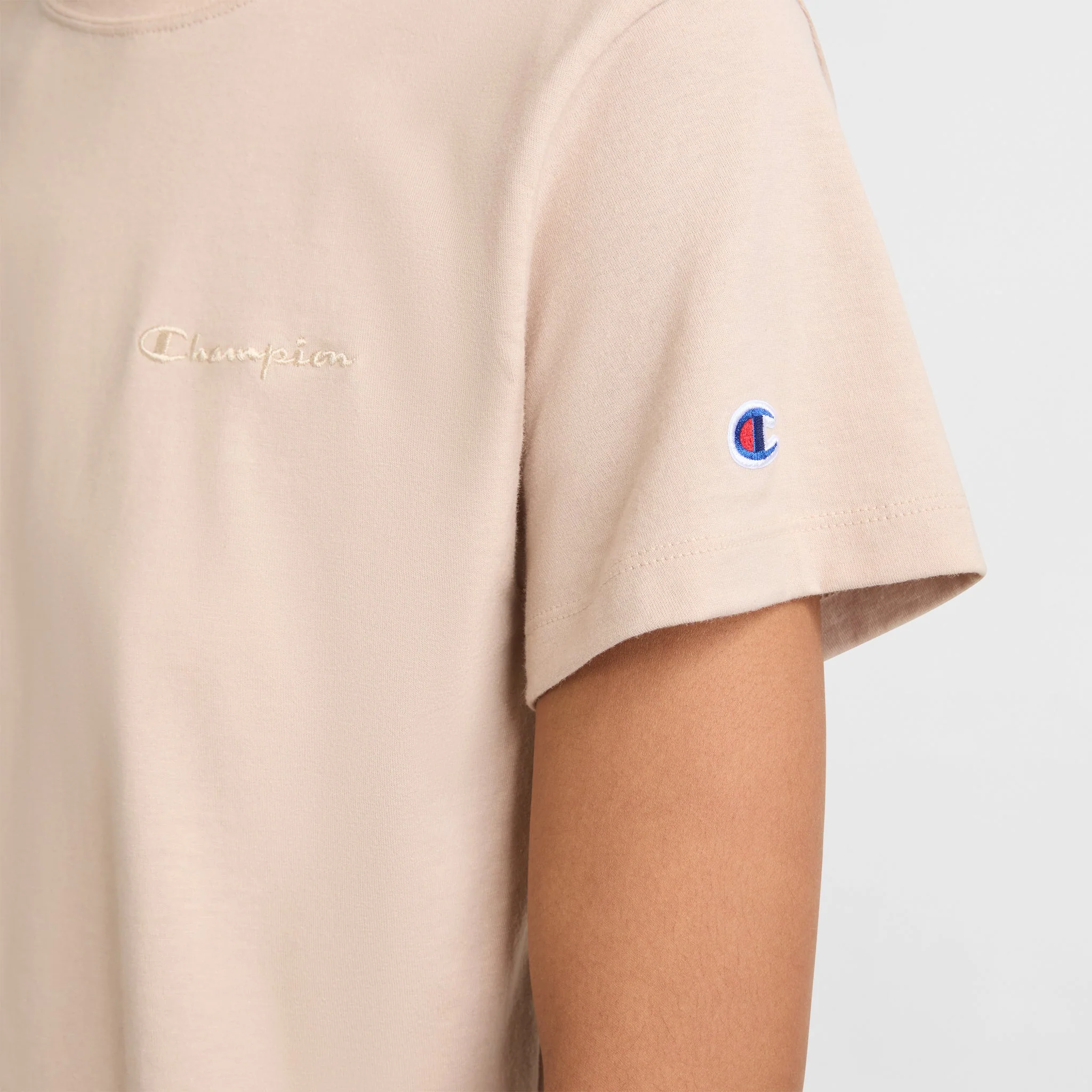 Classic T-Shirt, Tonal Left Chest Script - Image 3