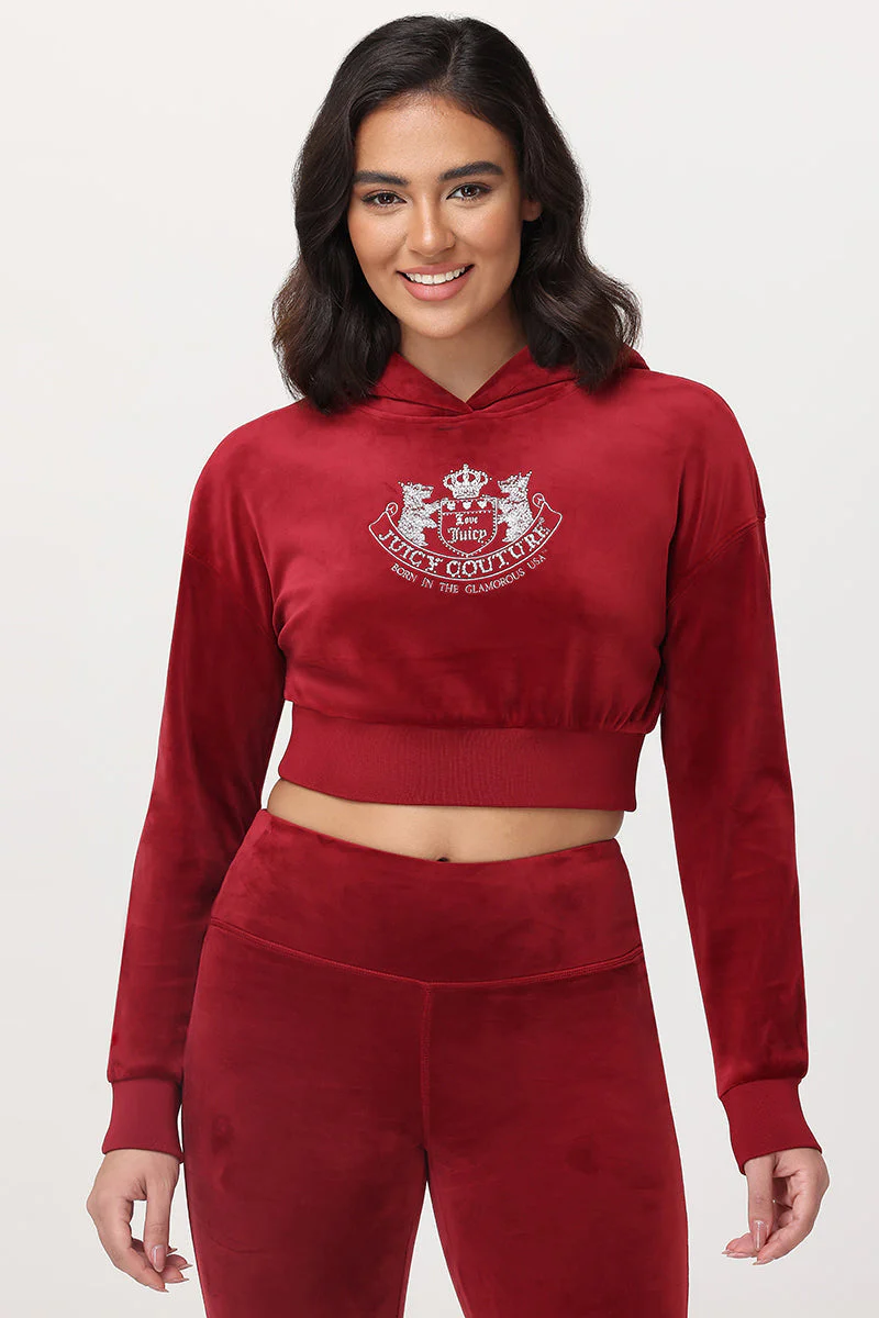 Cropped Scottie Hoodie - Image 2