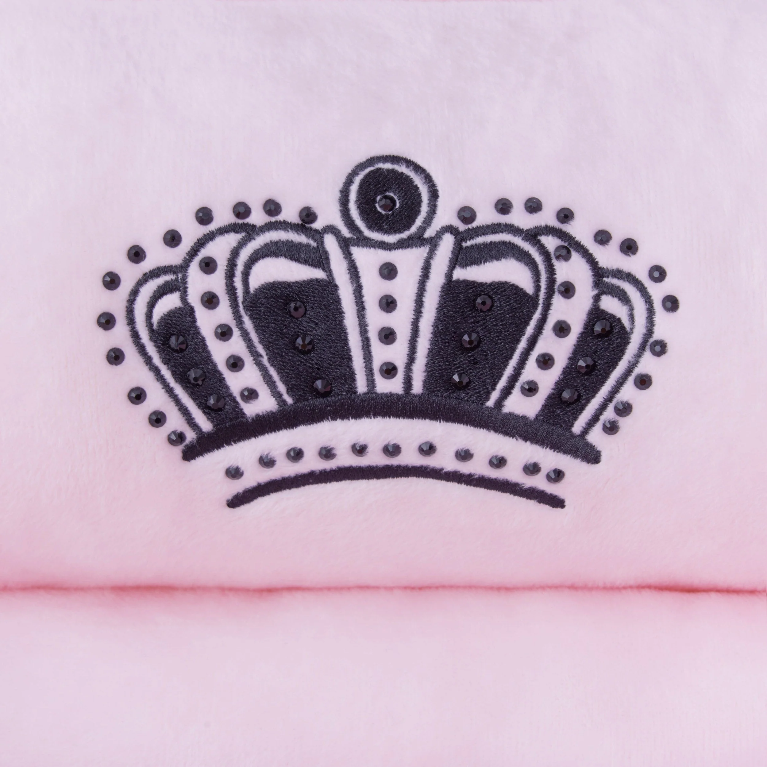 Crown Bling Black Pet Bed - Image 4