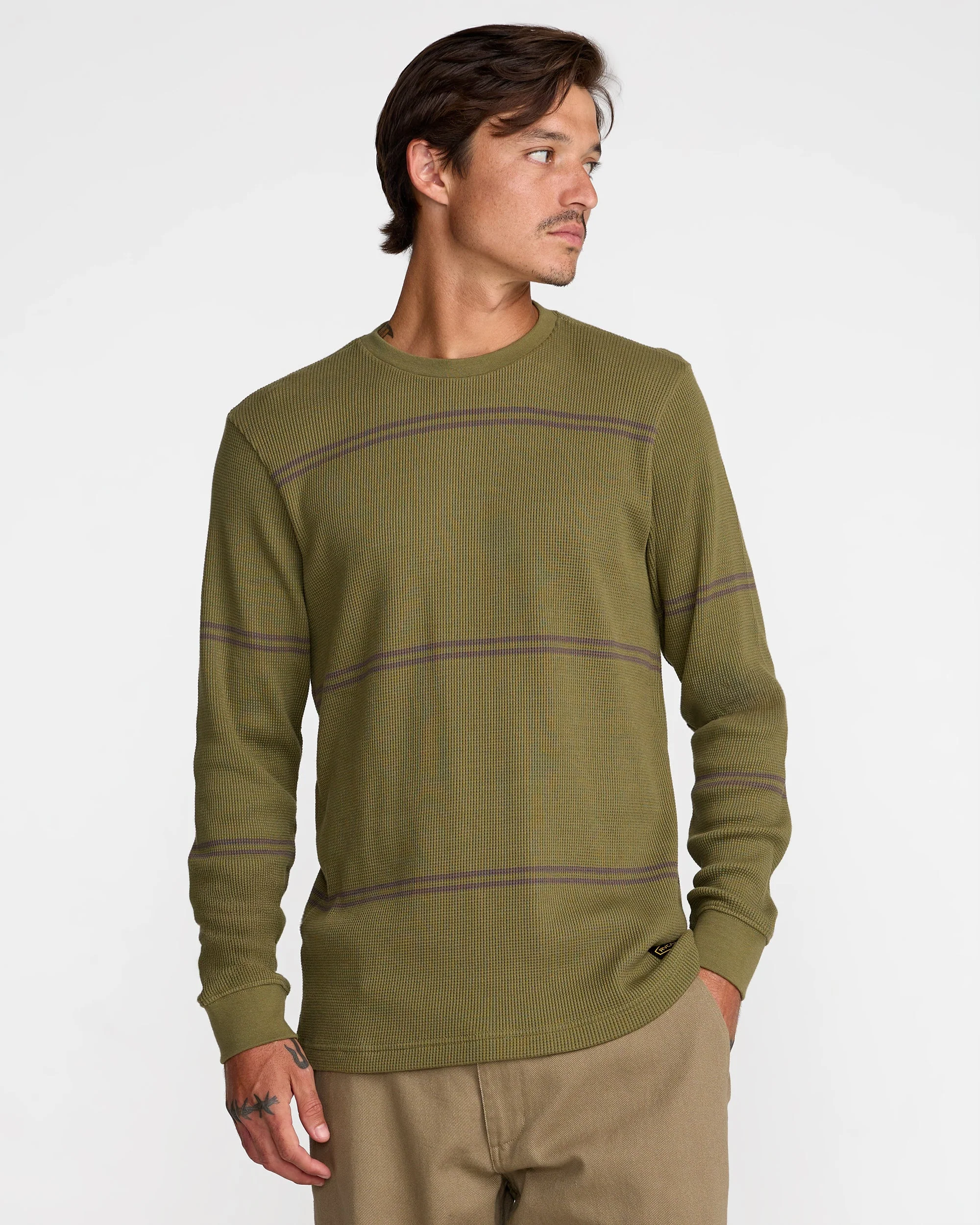 Dayshift Long Sleeve Stripe Thermal - Image 6