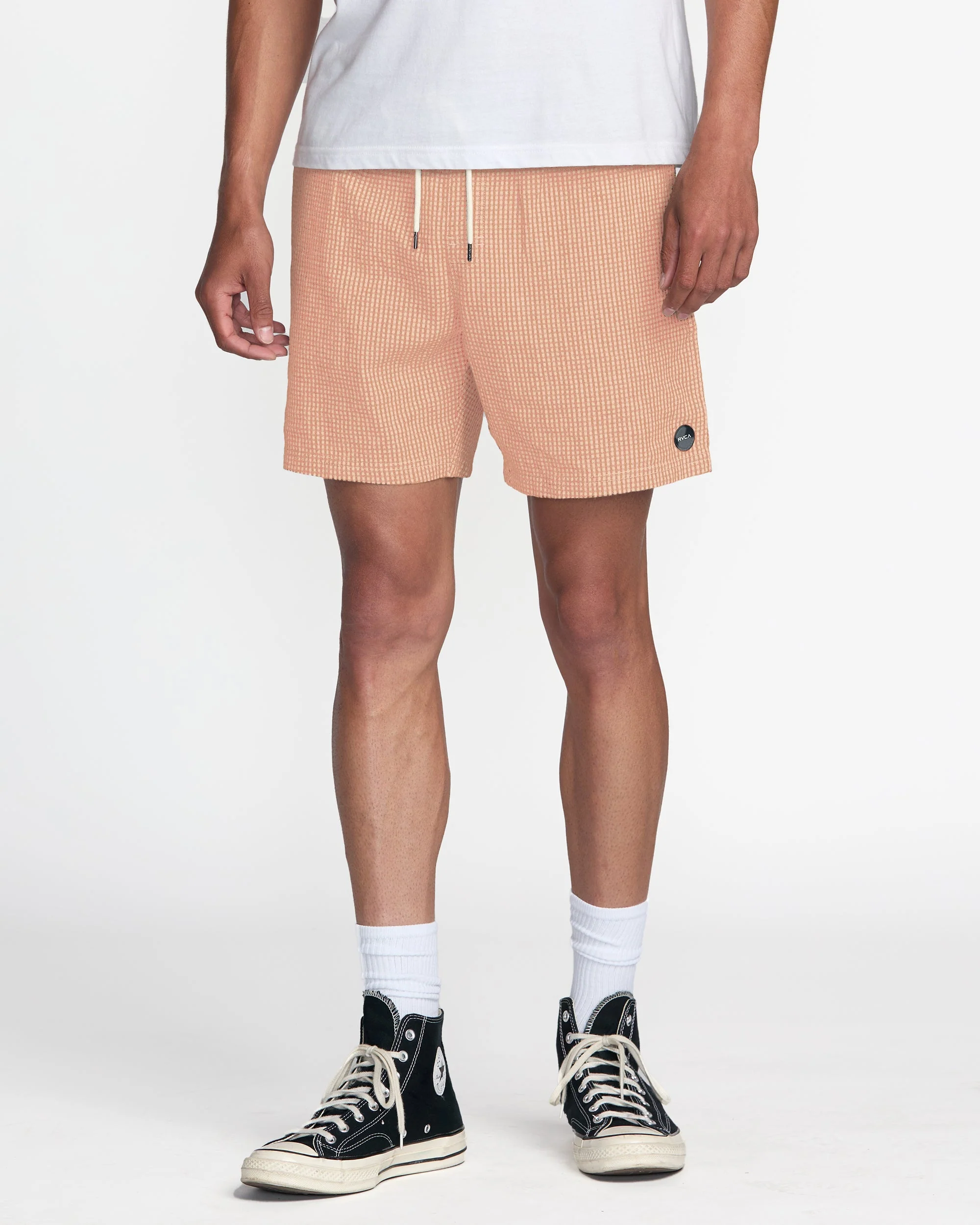 Exotica Seersucker Elastic 17" Short