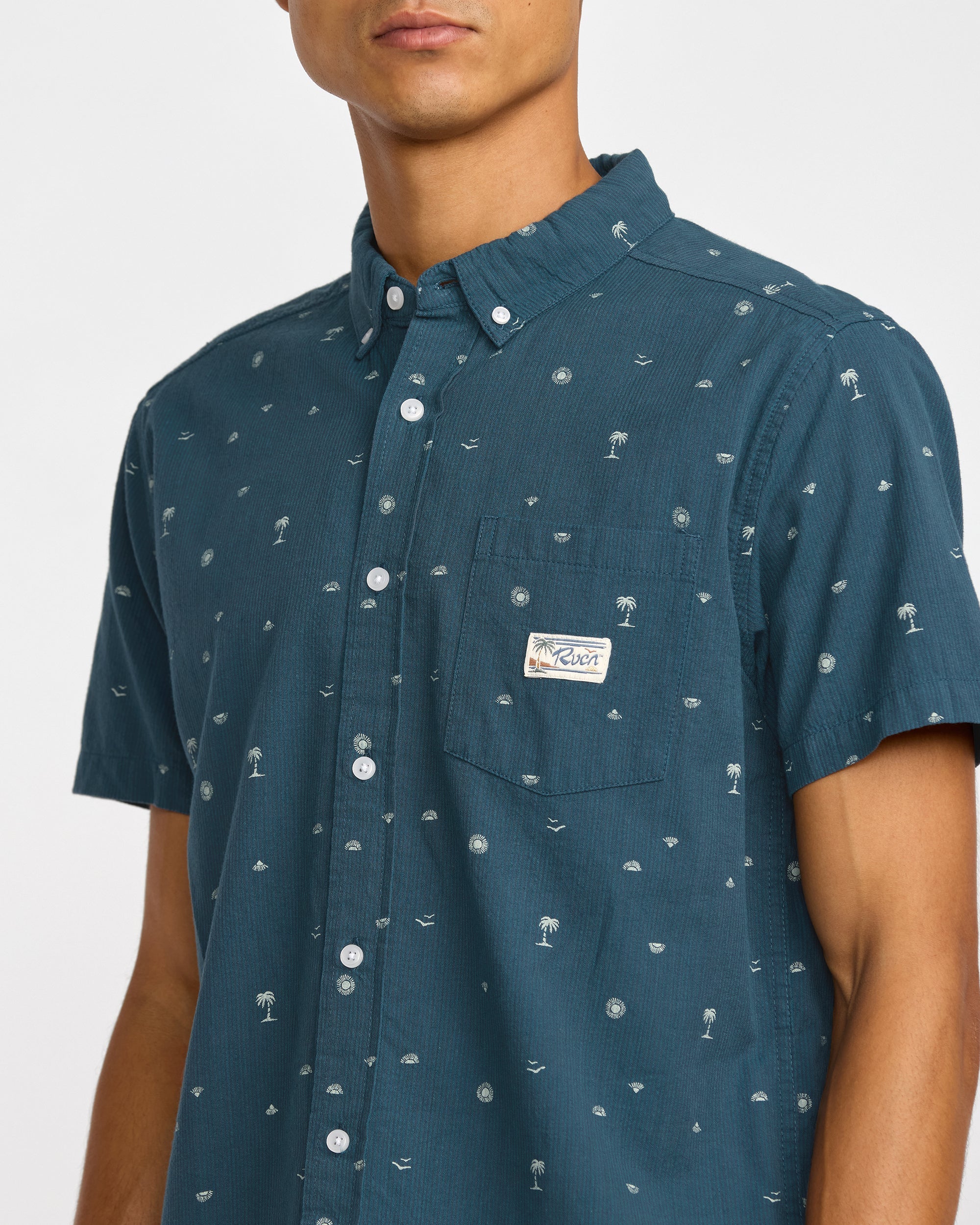 Exotica Seersucker Short Sleeve Shirt - Image 4