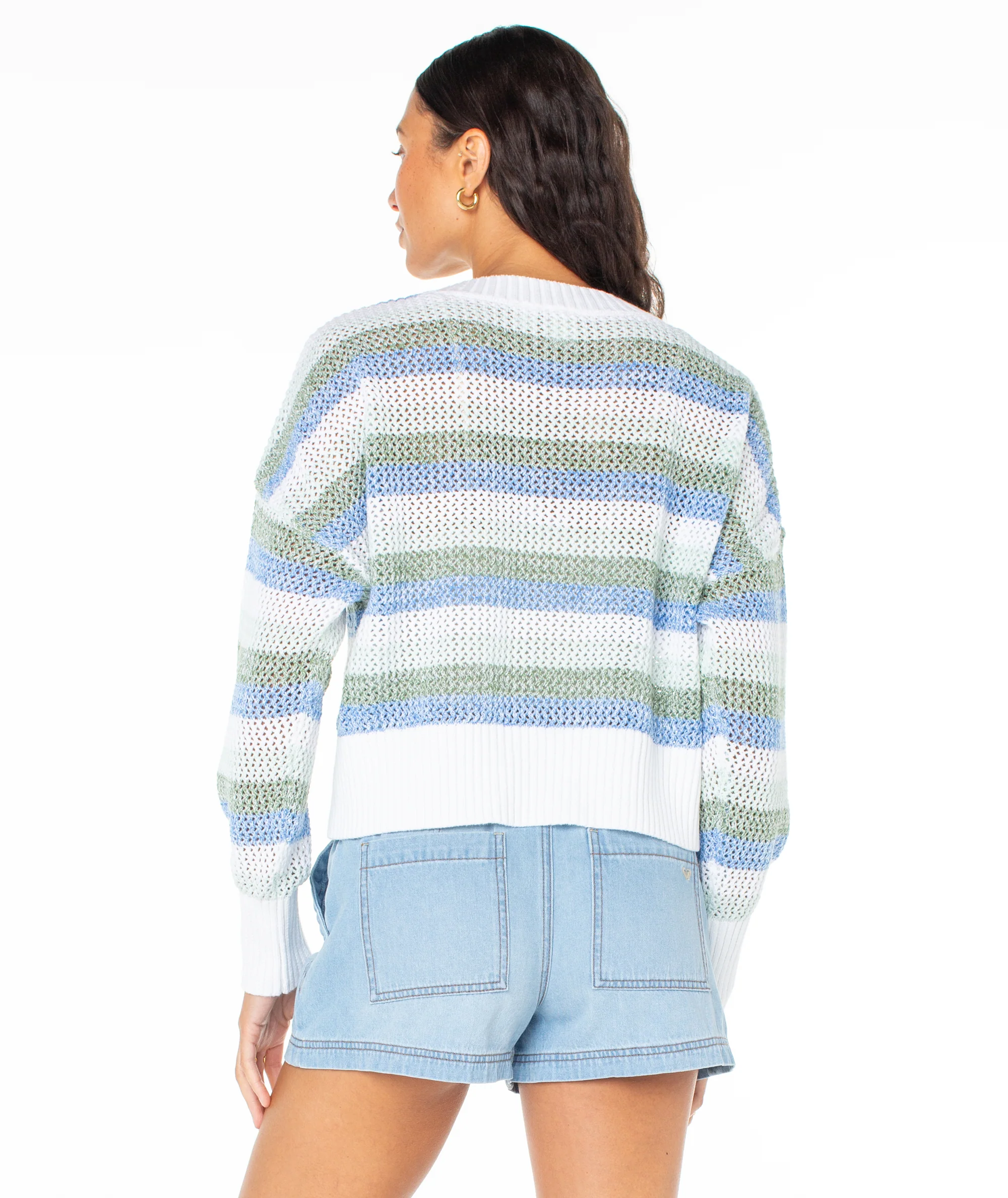 Frankie Stripe Sweater - Image 2