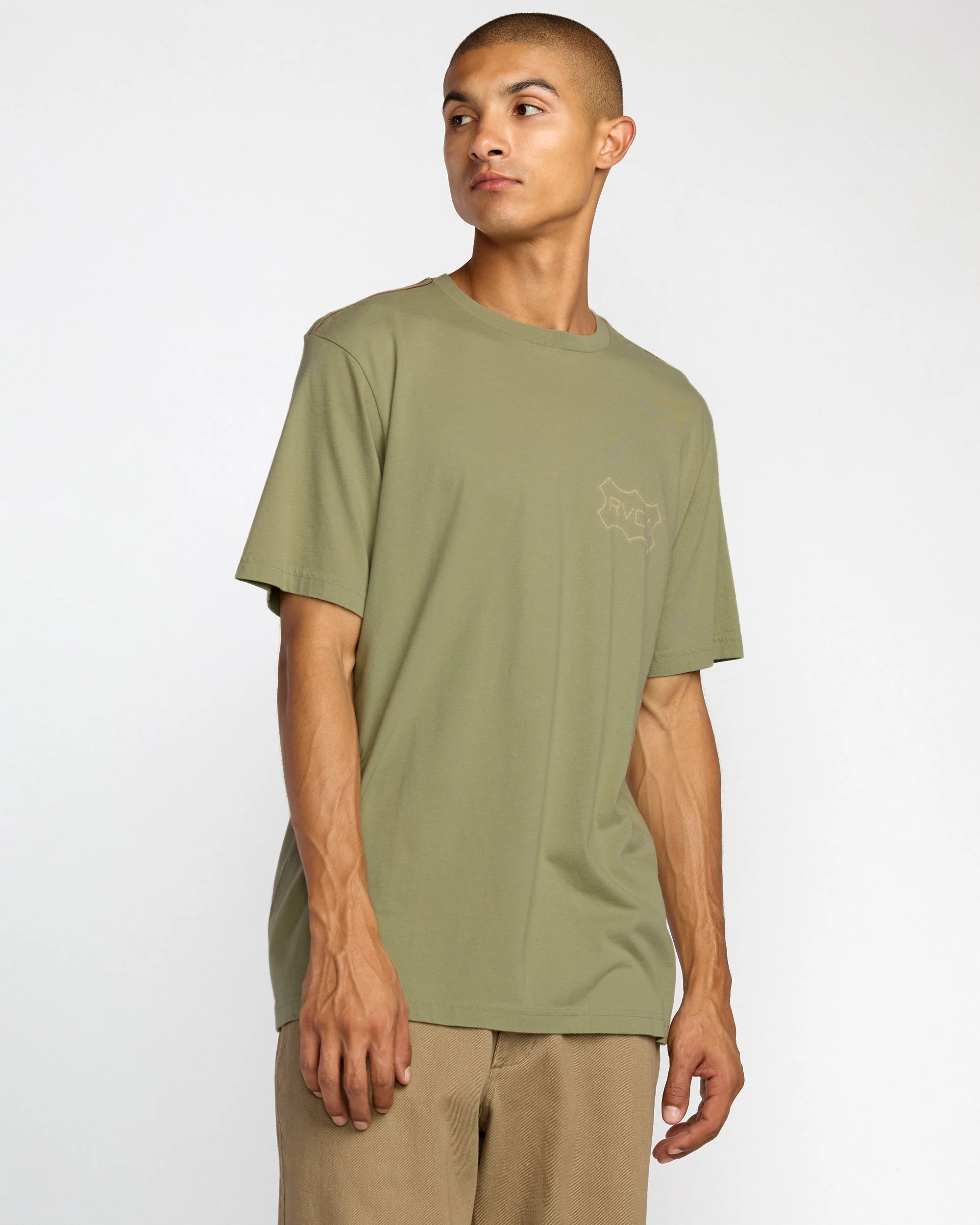 Genuine RVCA Short Sleeve Tee - Image 6