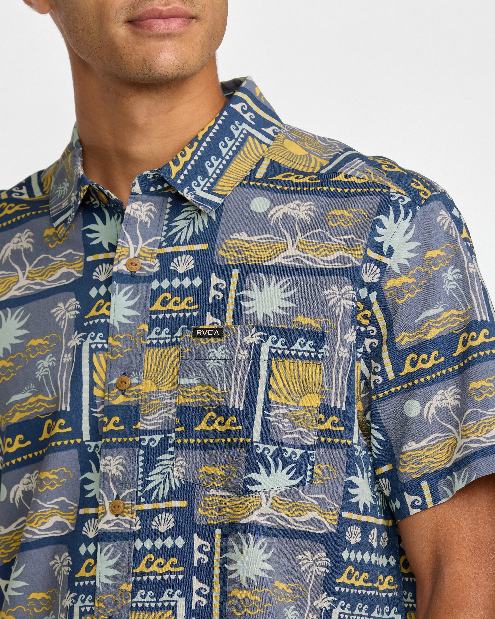 Hawaii Sunset Short Sleeve Shirt - Image 3