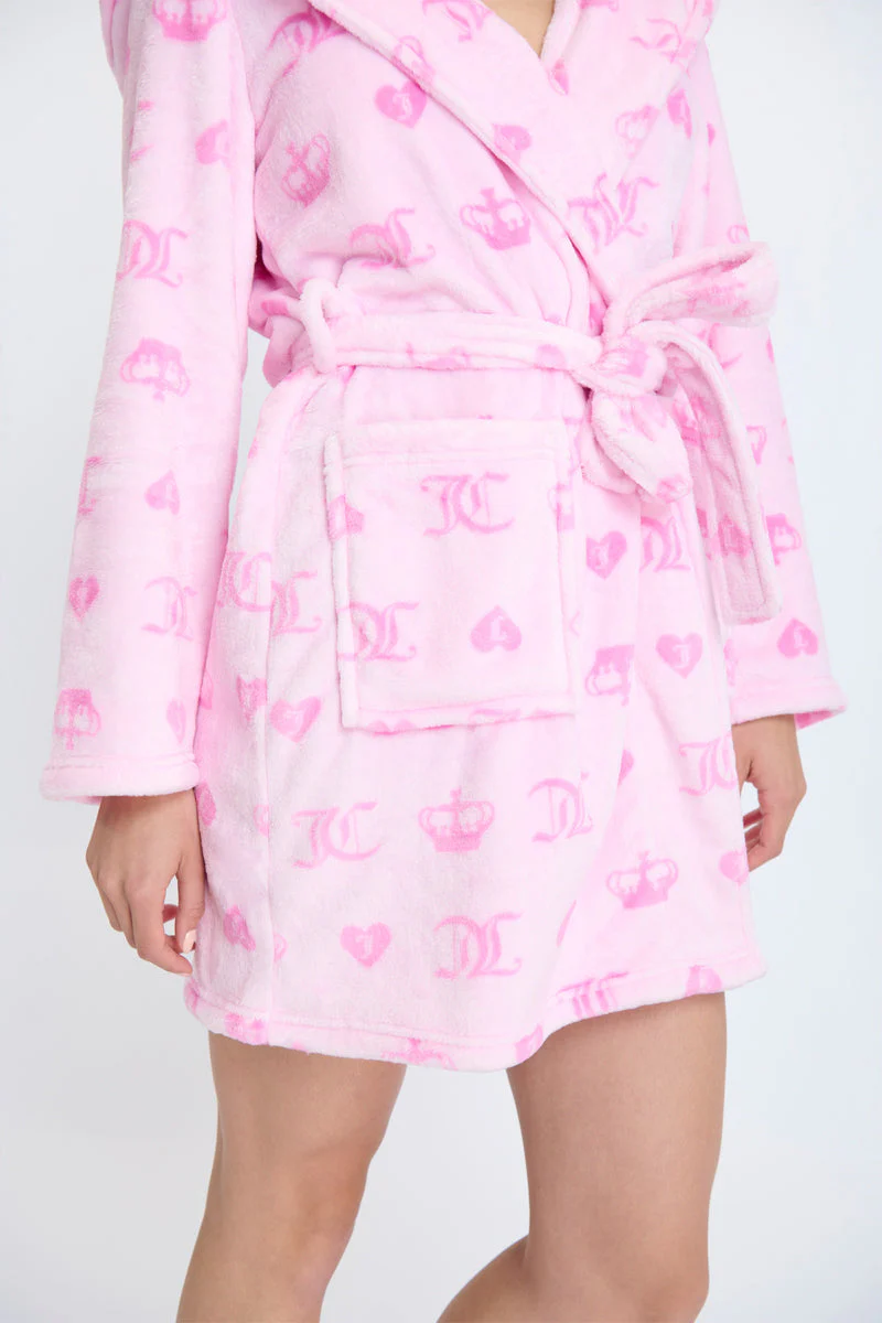 Hooded Luxe Plush Robe - Image 5
