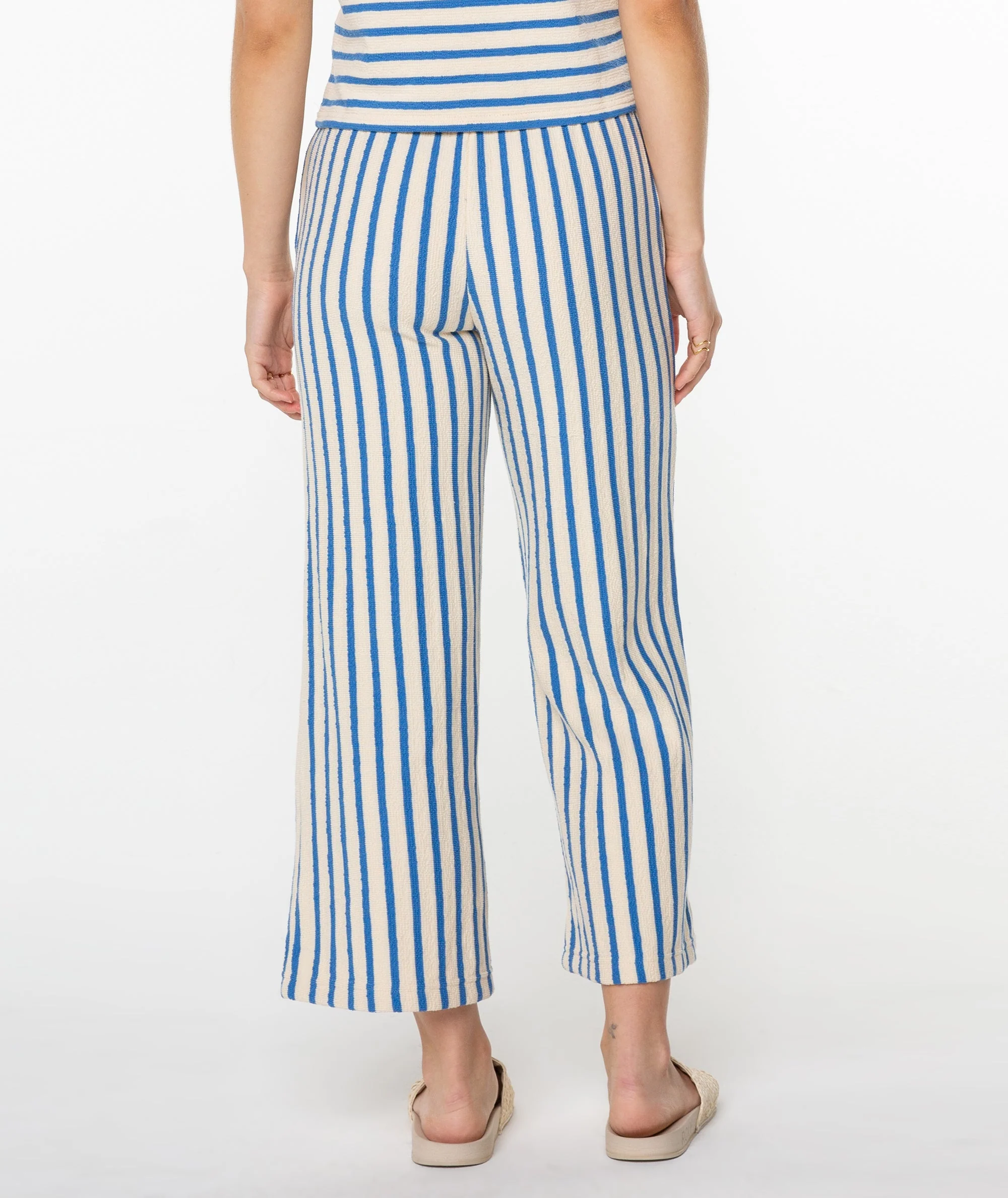 Java Stripe Cropped Pant - Image 2