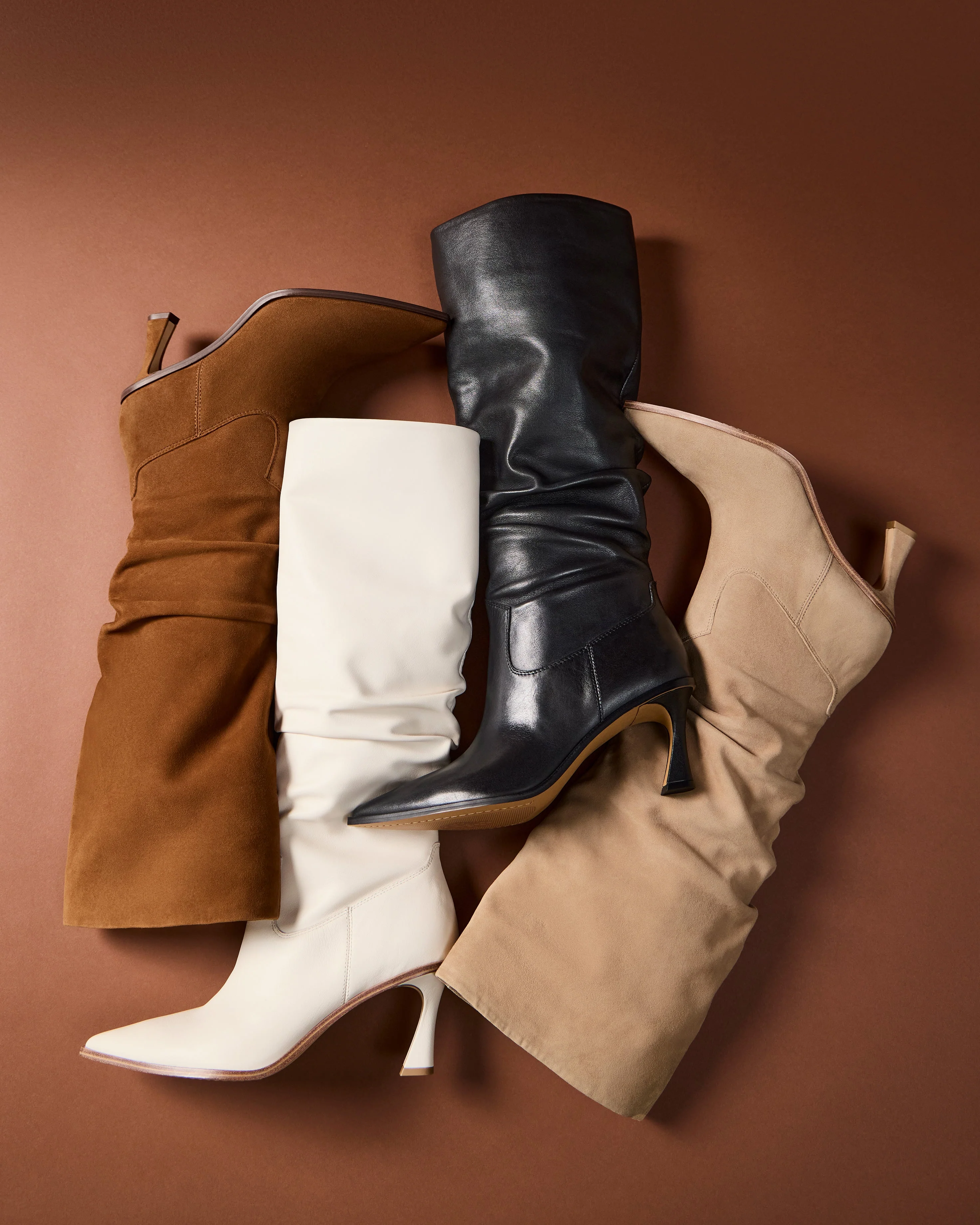 Kindre Wide Calf Slouchy Knee High Boot - Image 9