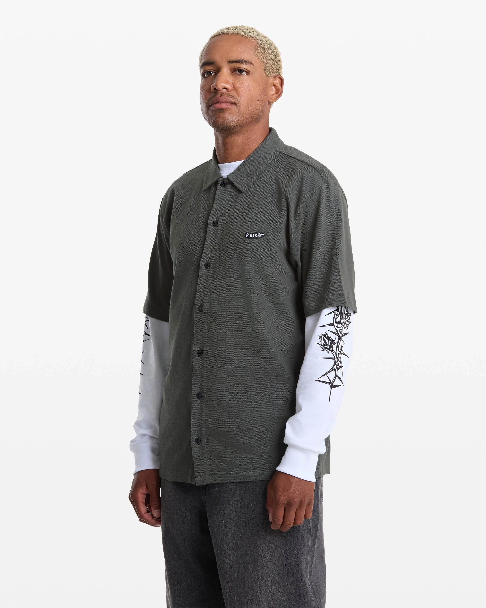 Men's Chavo Button Down Short Sleeve - Image 4