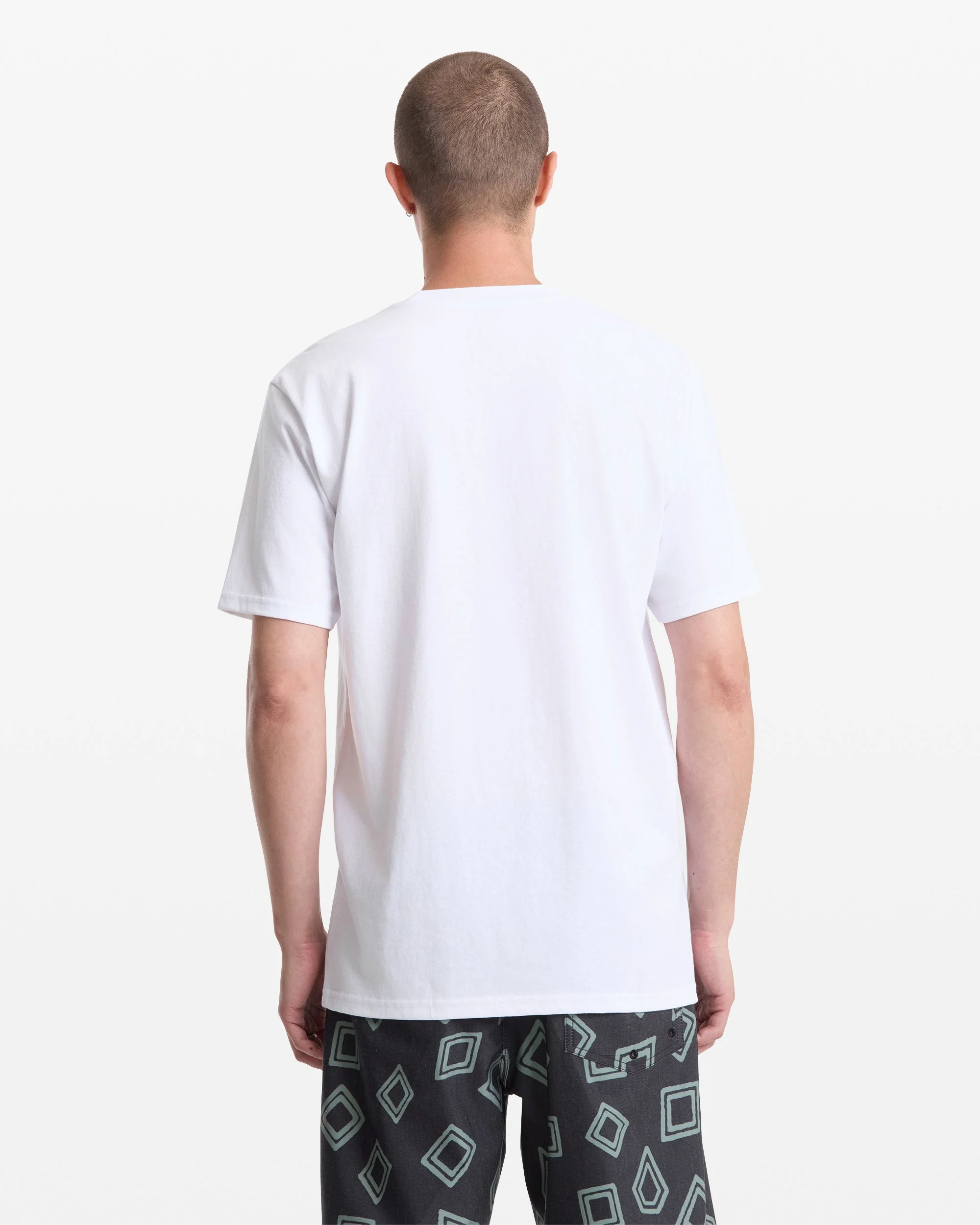 Men's Circle Split Short Sleeve Tee - Image 2
