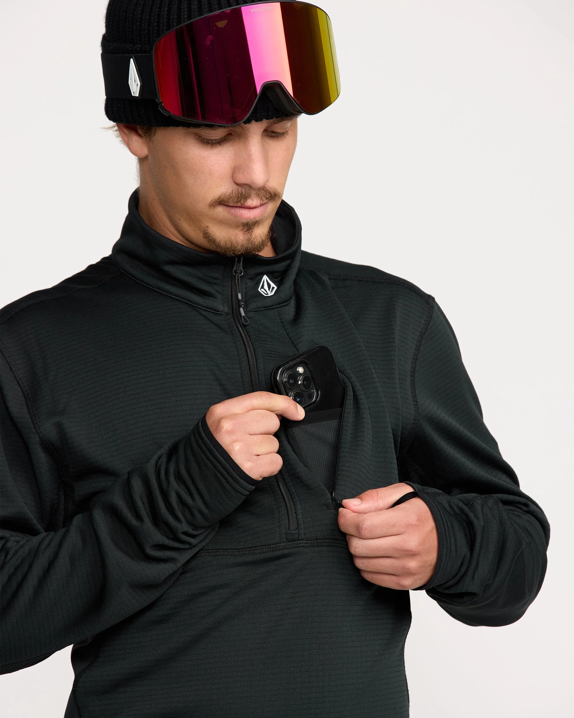 Men's Gridlock Mockneck - Image 4