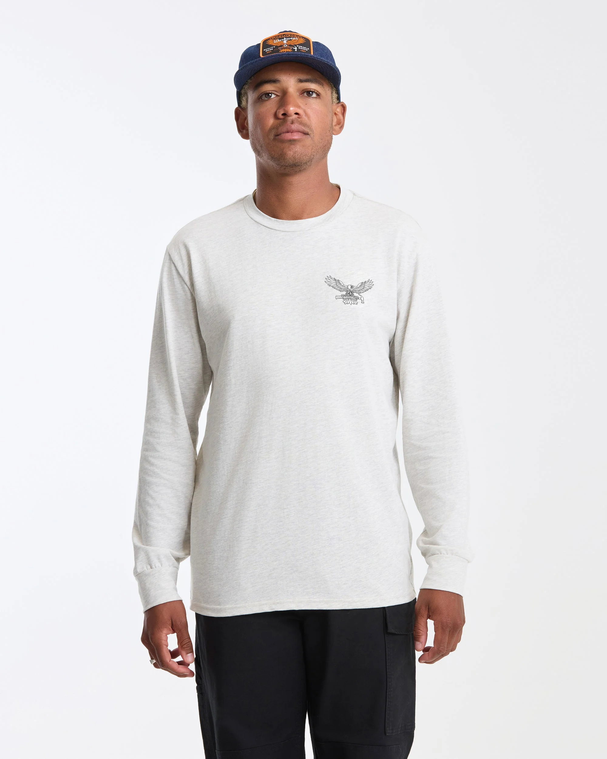 Men's Hammered Long Sleeve Tee