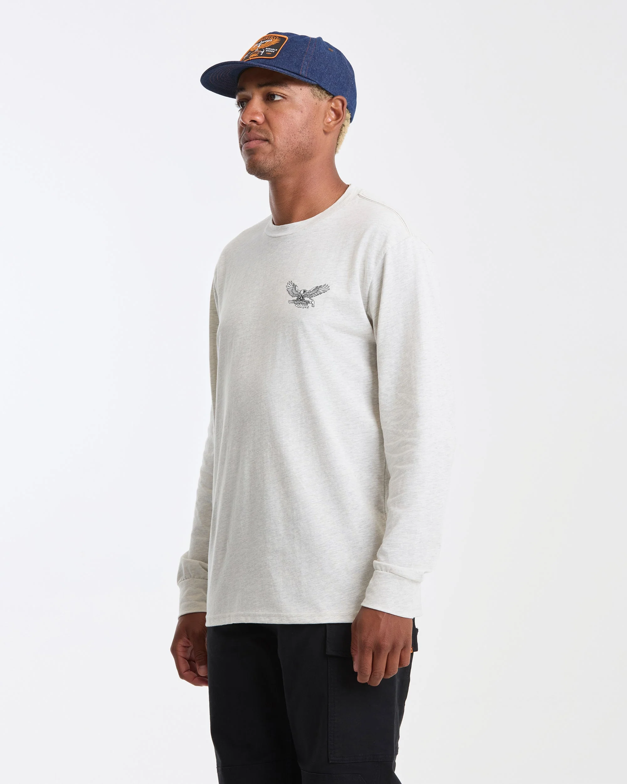 Men's Hammered Long Sleeve Tee - Image 5