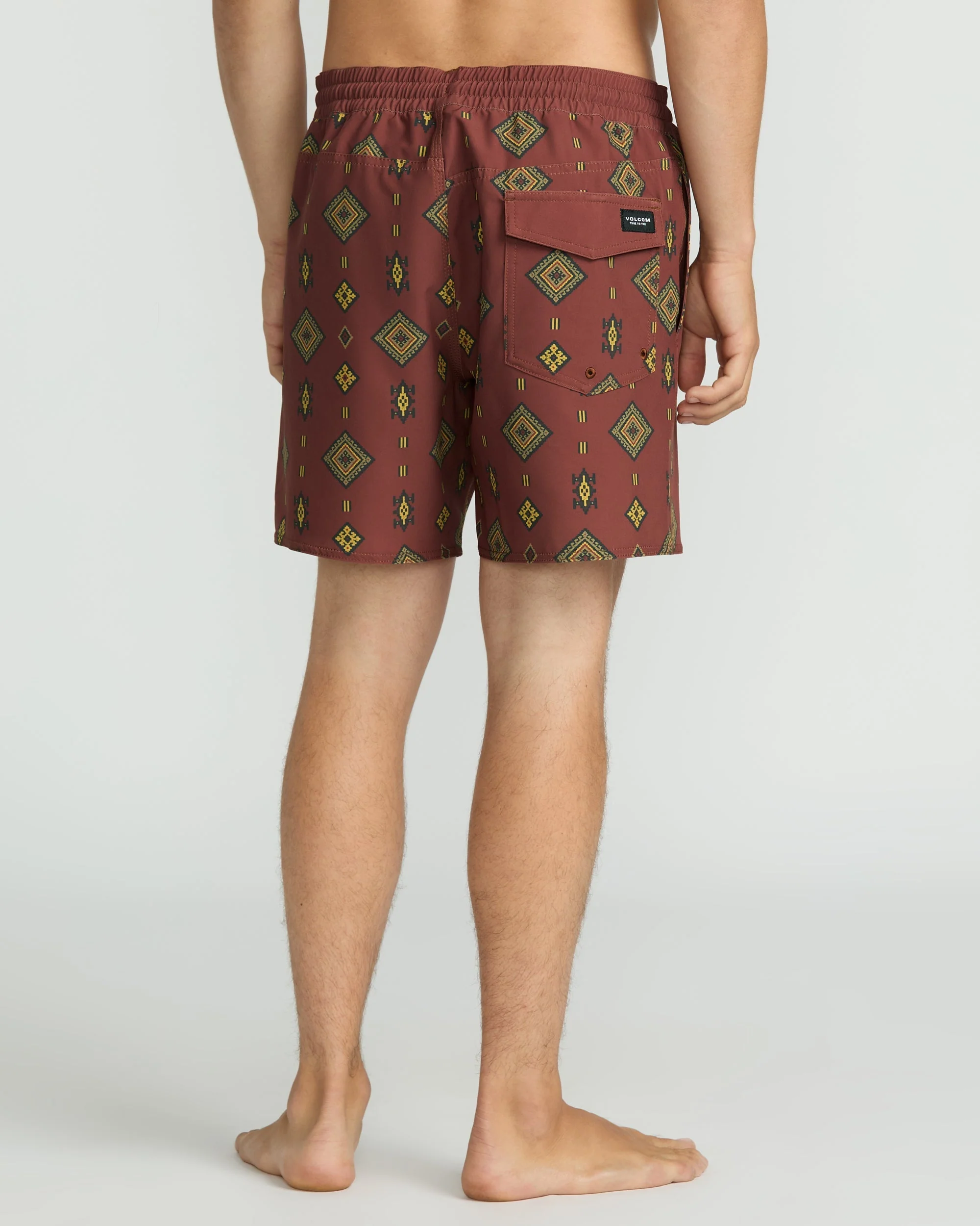 Men's Lido Print 16" Trunks - Image 2