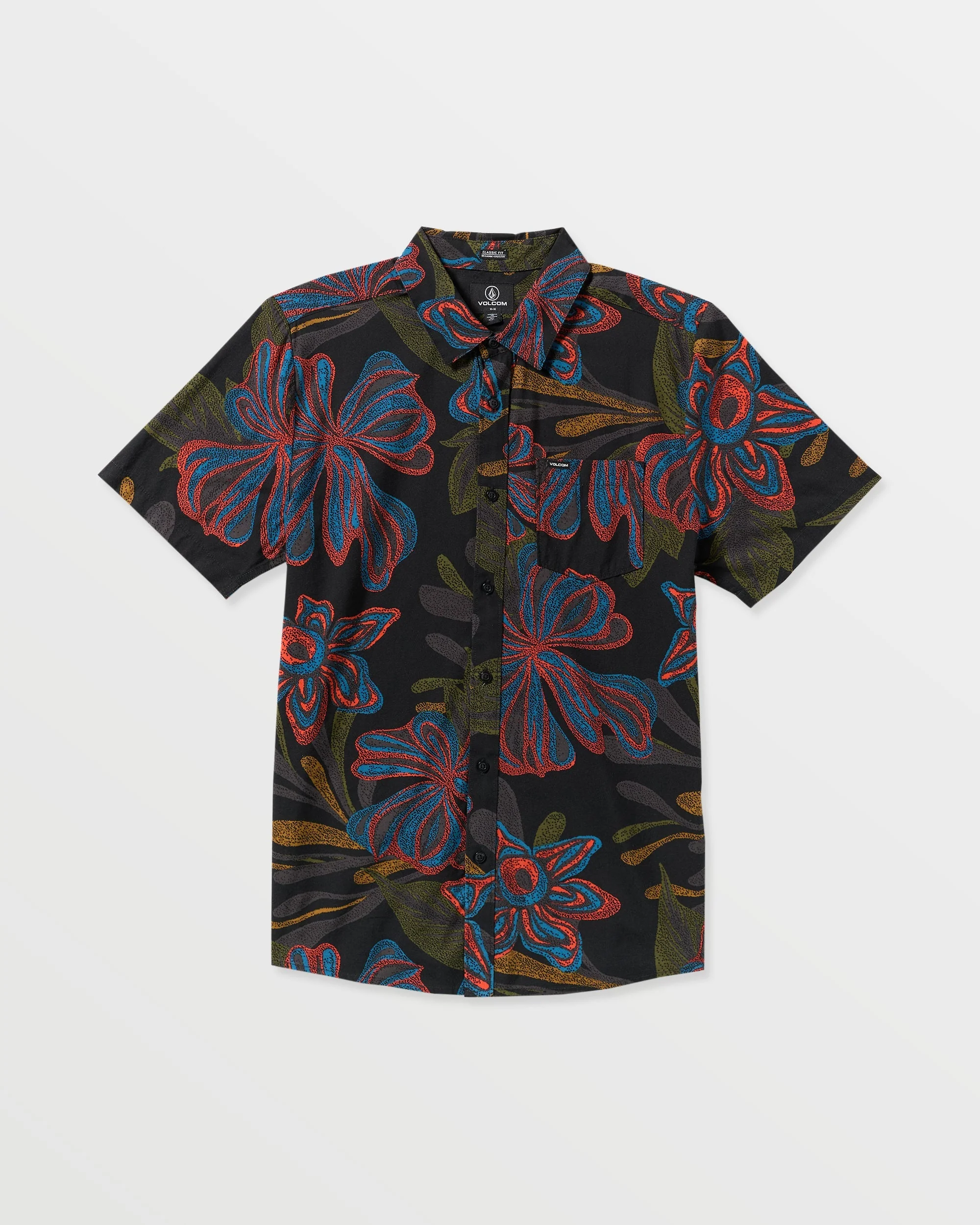 Men's Rendezvous Floral Short Sleeve Shirt - Image 6