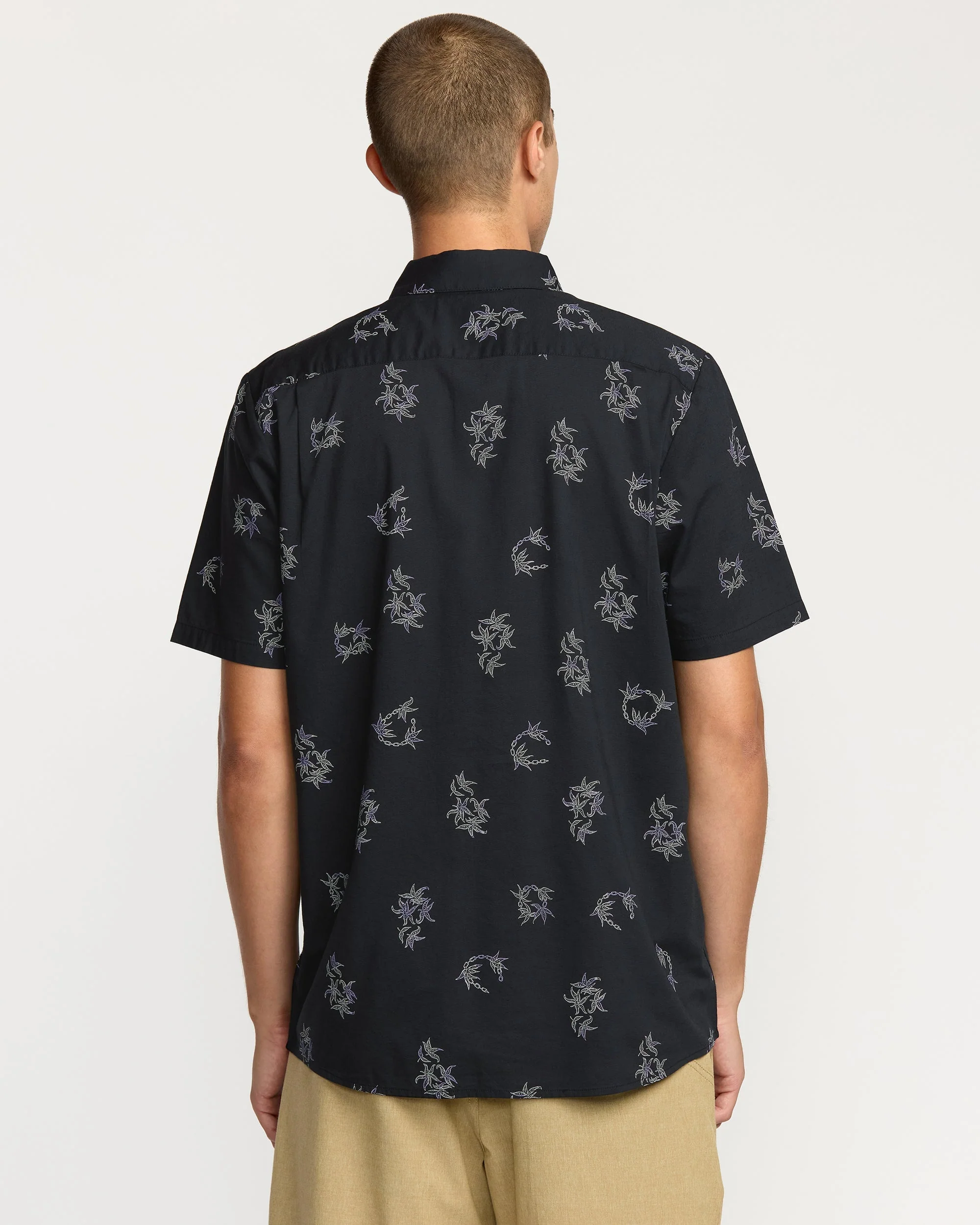 Men's Scaler Stone Woven Short Sleeve Shirt - Image 2