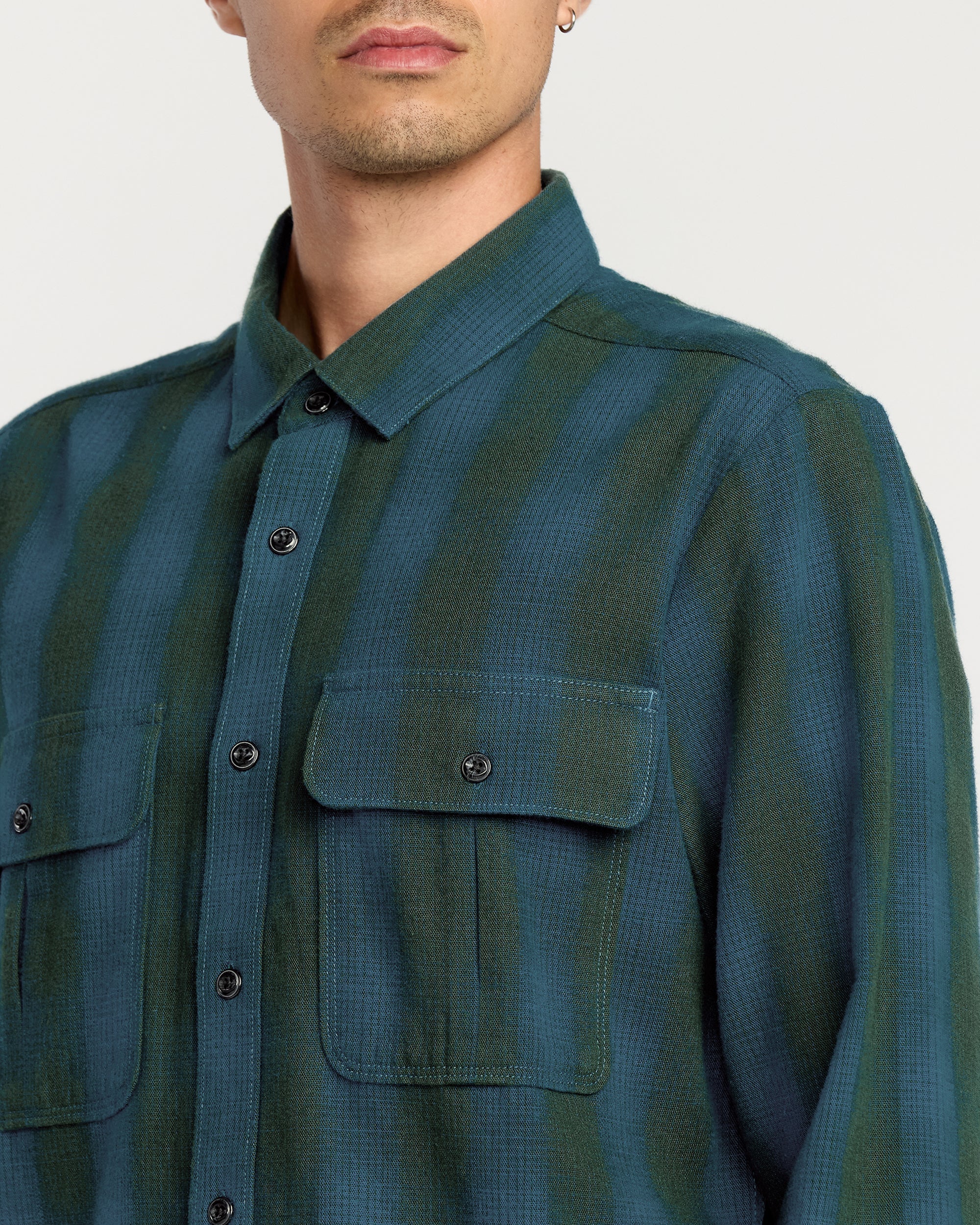 Men's Shadowstone Flannel Long Sleeve Shirt - Image 3