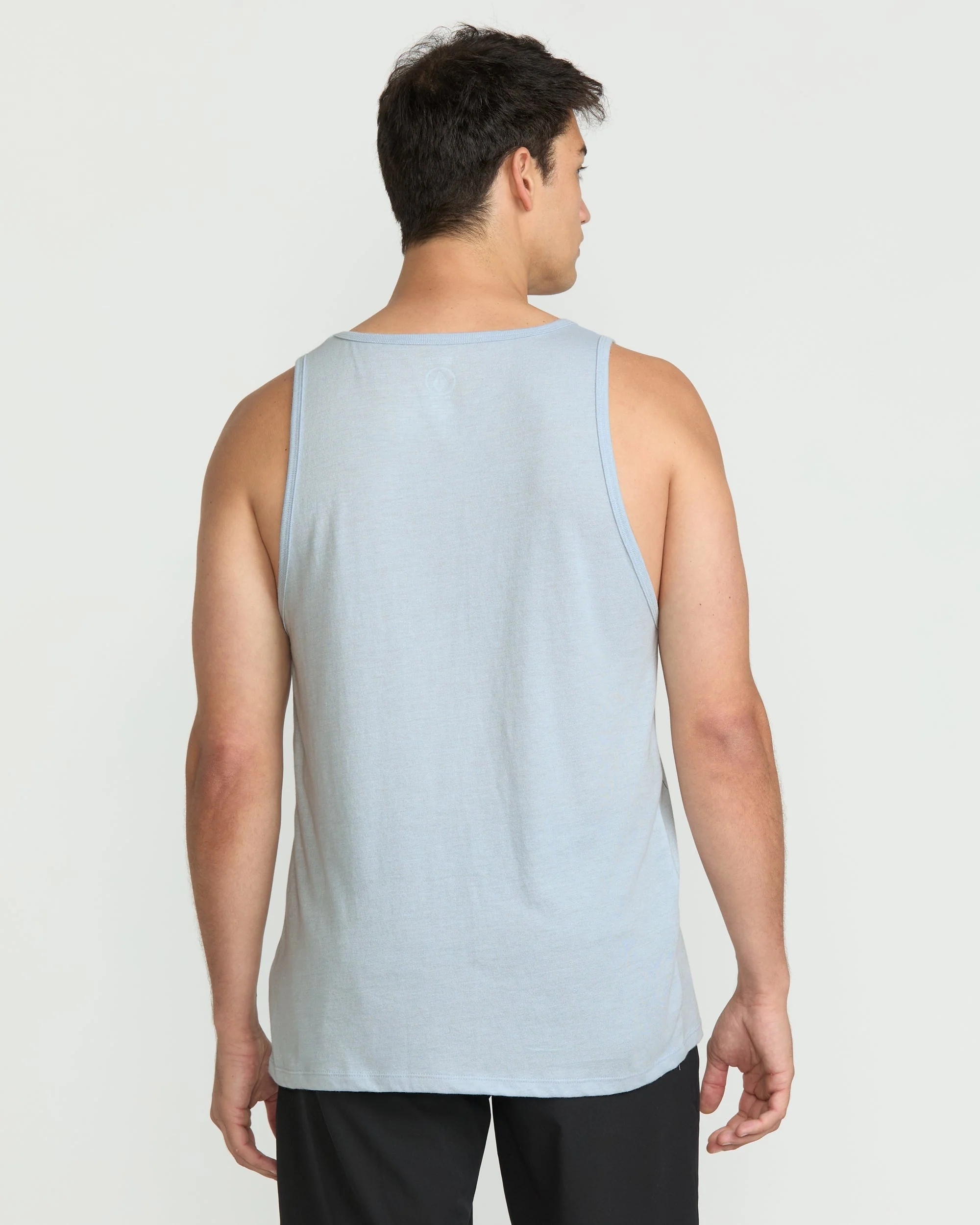 Men's Solid Heather Tank - Image 2