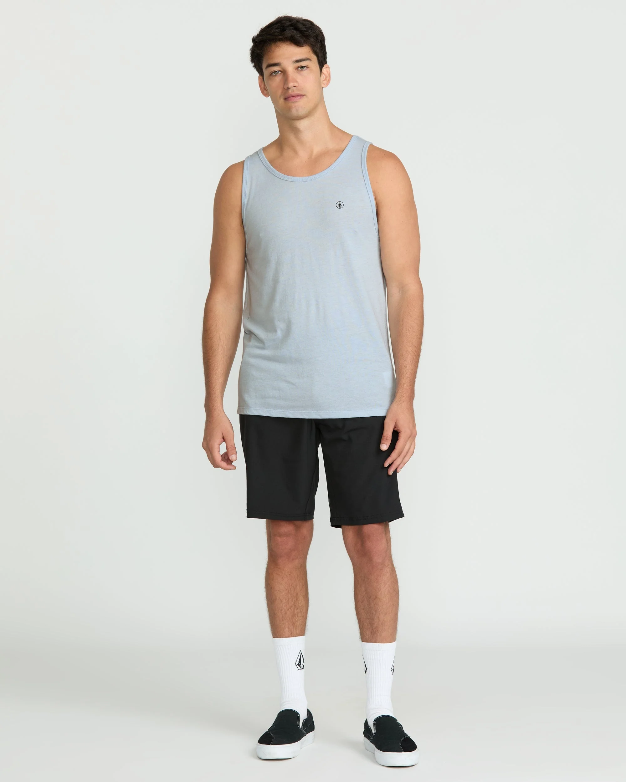 Men's Solid Heather Tank - Image 5