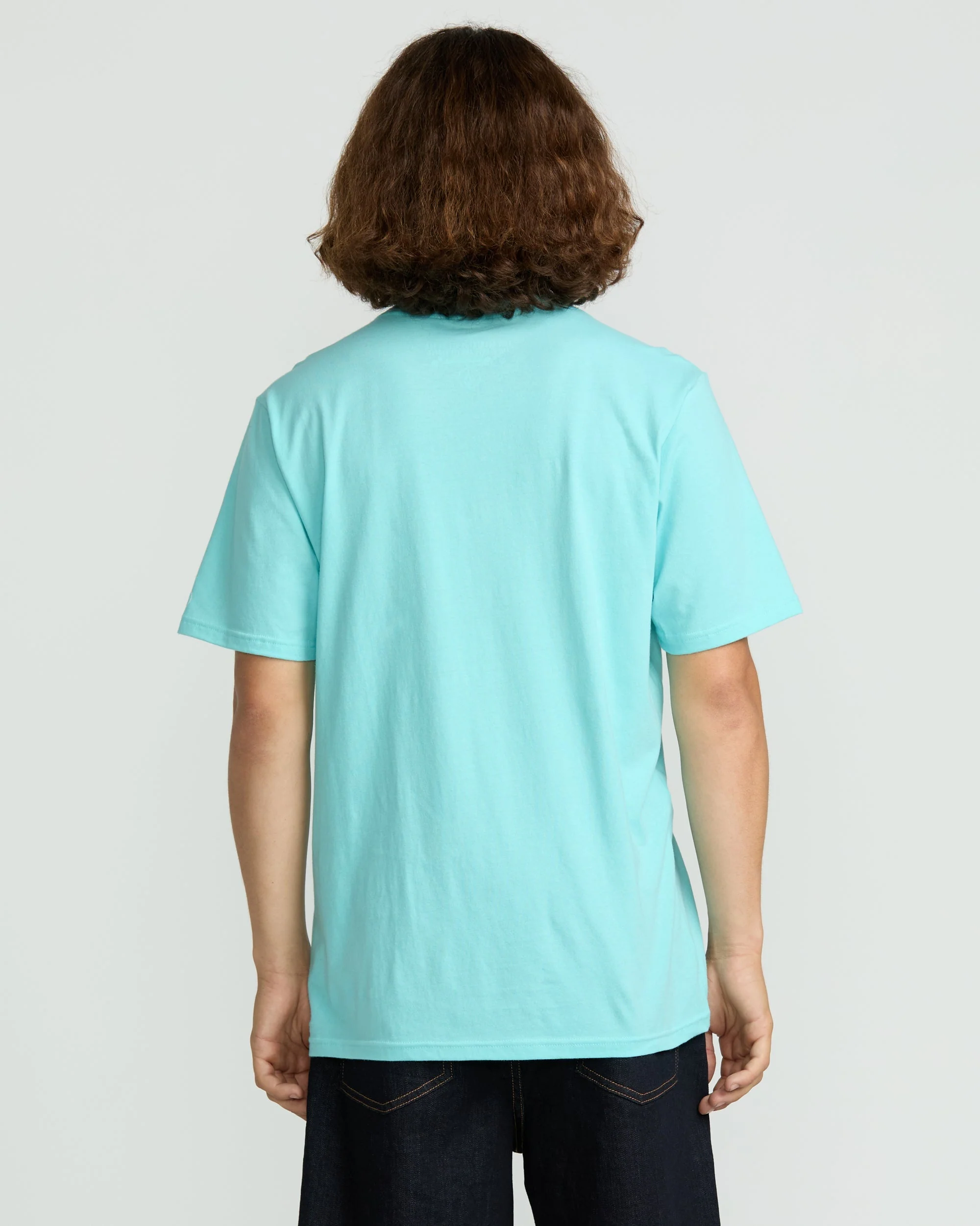 Men's Solid Short Sleeve Pocket Tee - Image 2