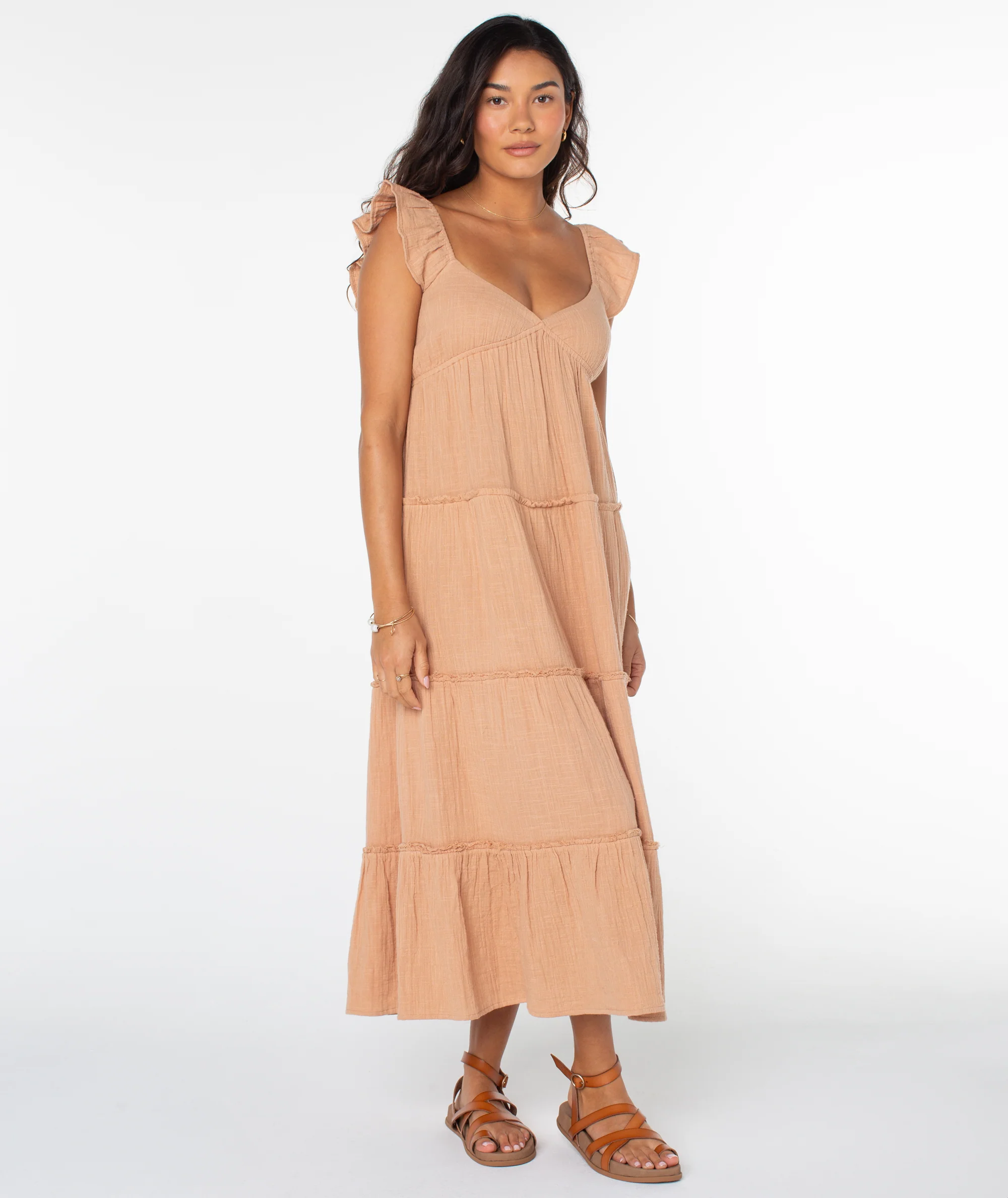 Palmy Days Midi Dress - Image 3