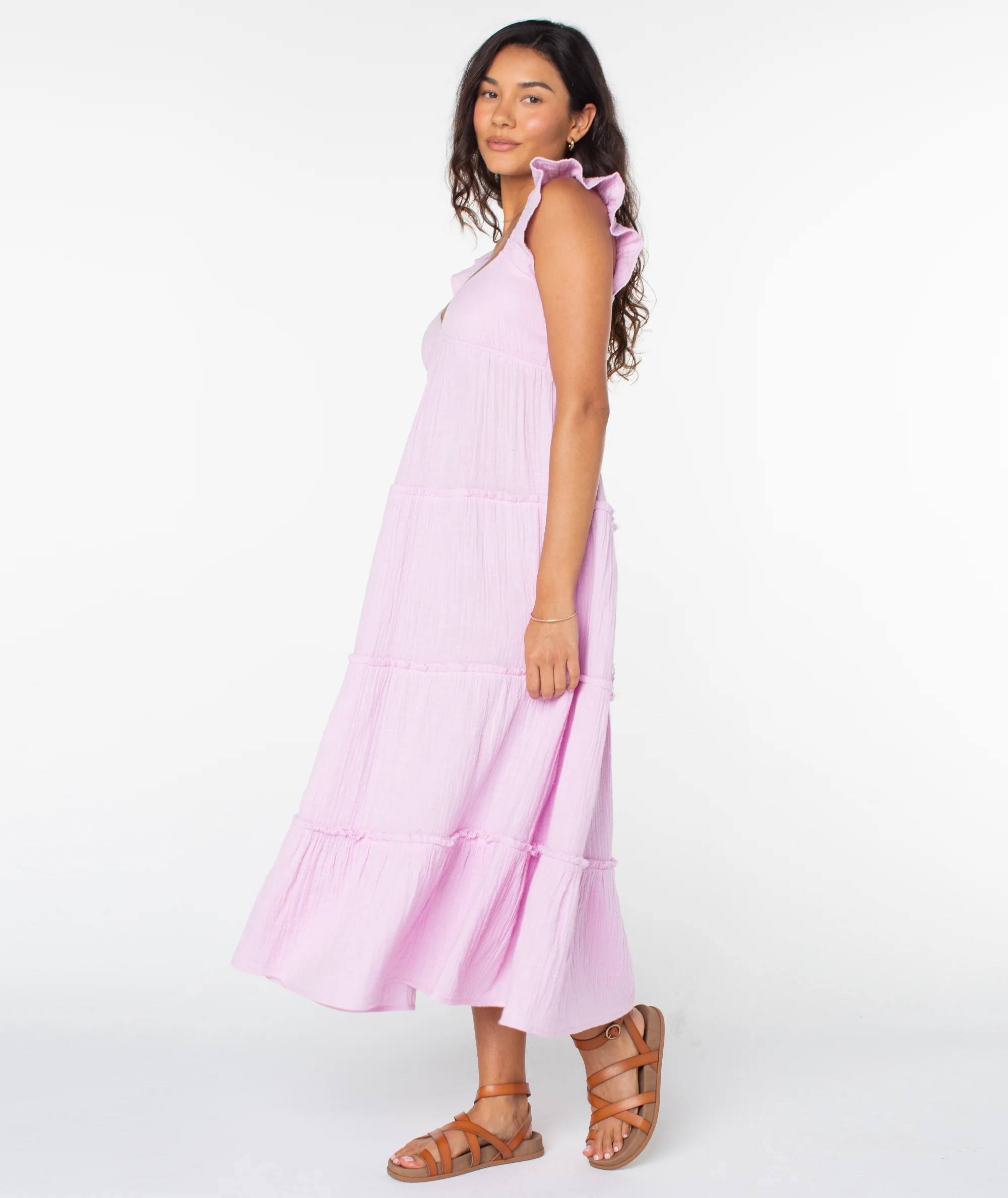 Palmy Days Midi Dress - Image 3