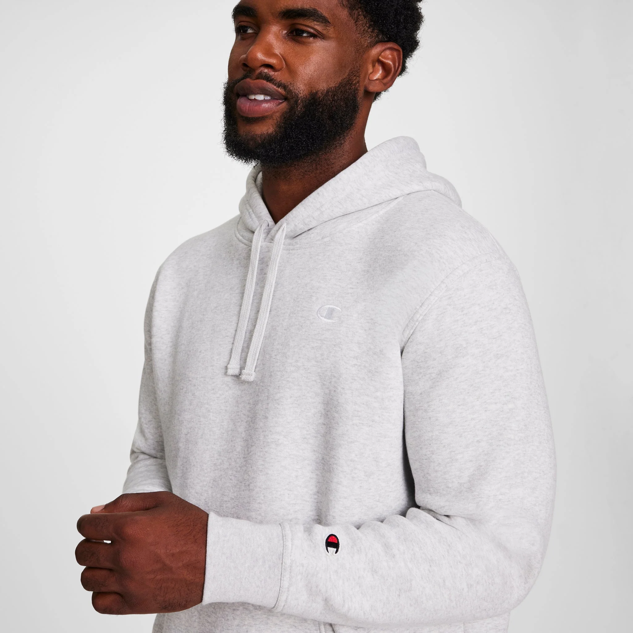 Powerblend Hoodie, C Logo - Big & Tall - Image 3
