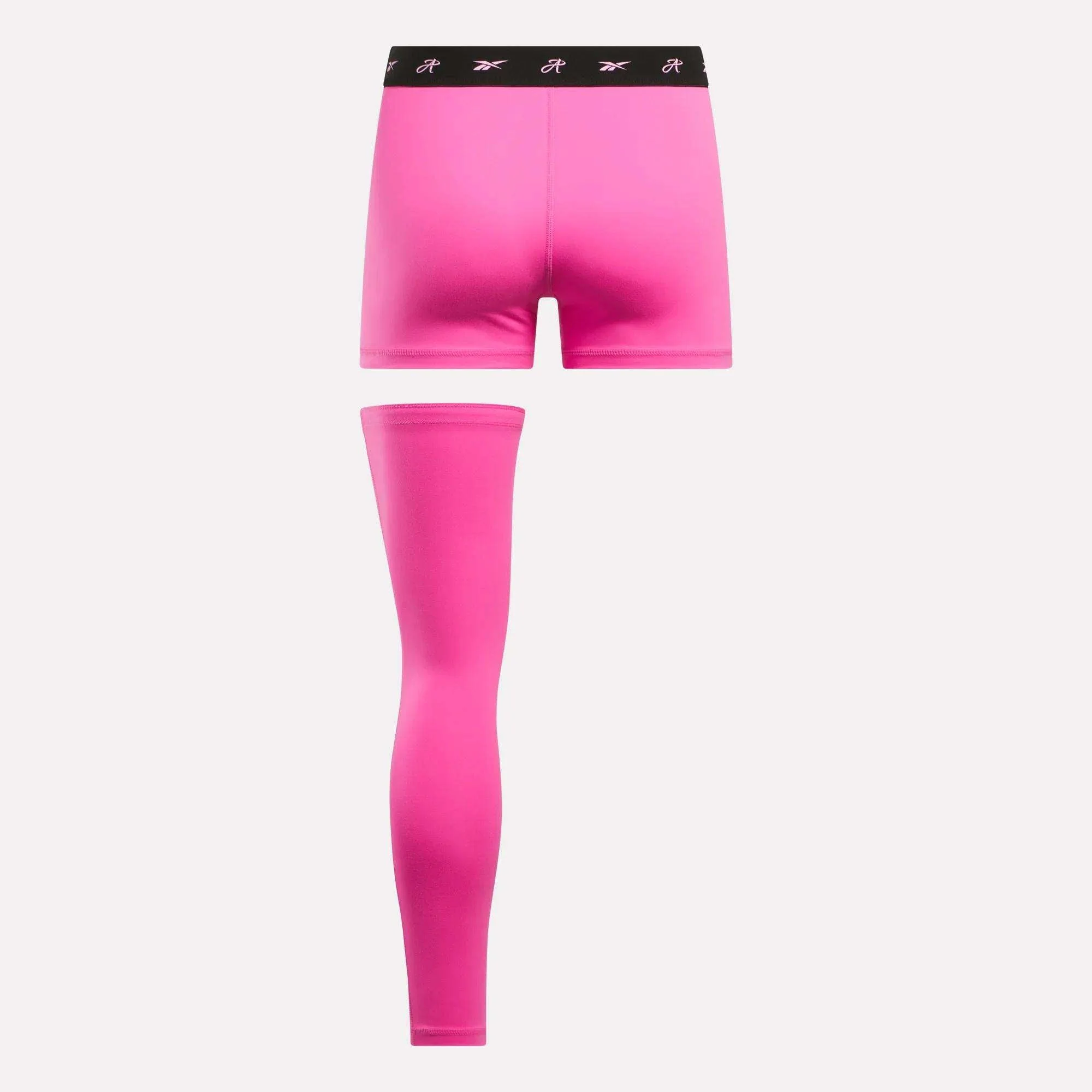 Reebok x Angel Reese Mini Shorts & Sleeve - Image 4