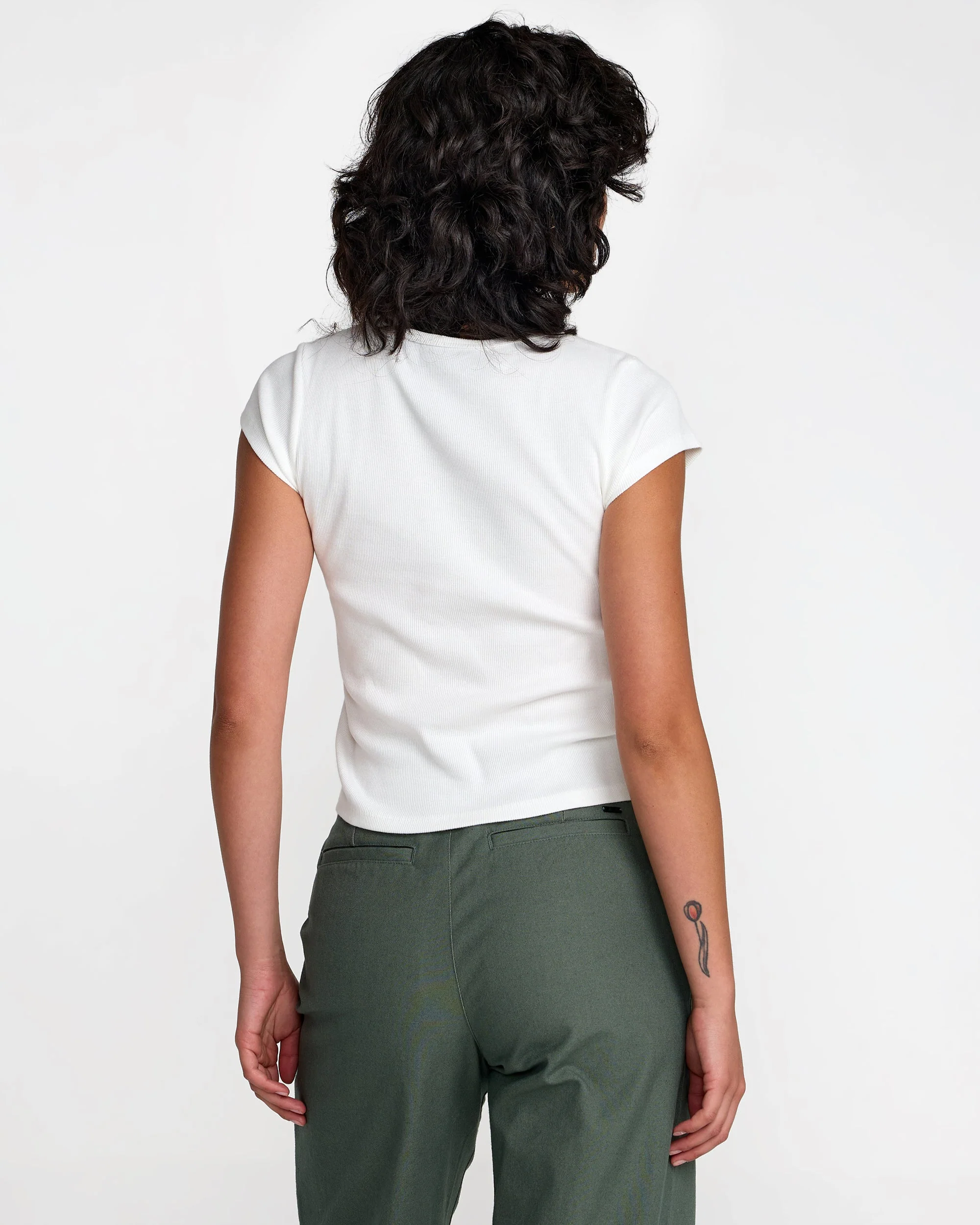 Ribbed Slim Tee - Image 6