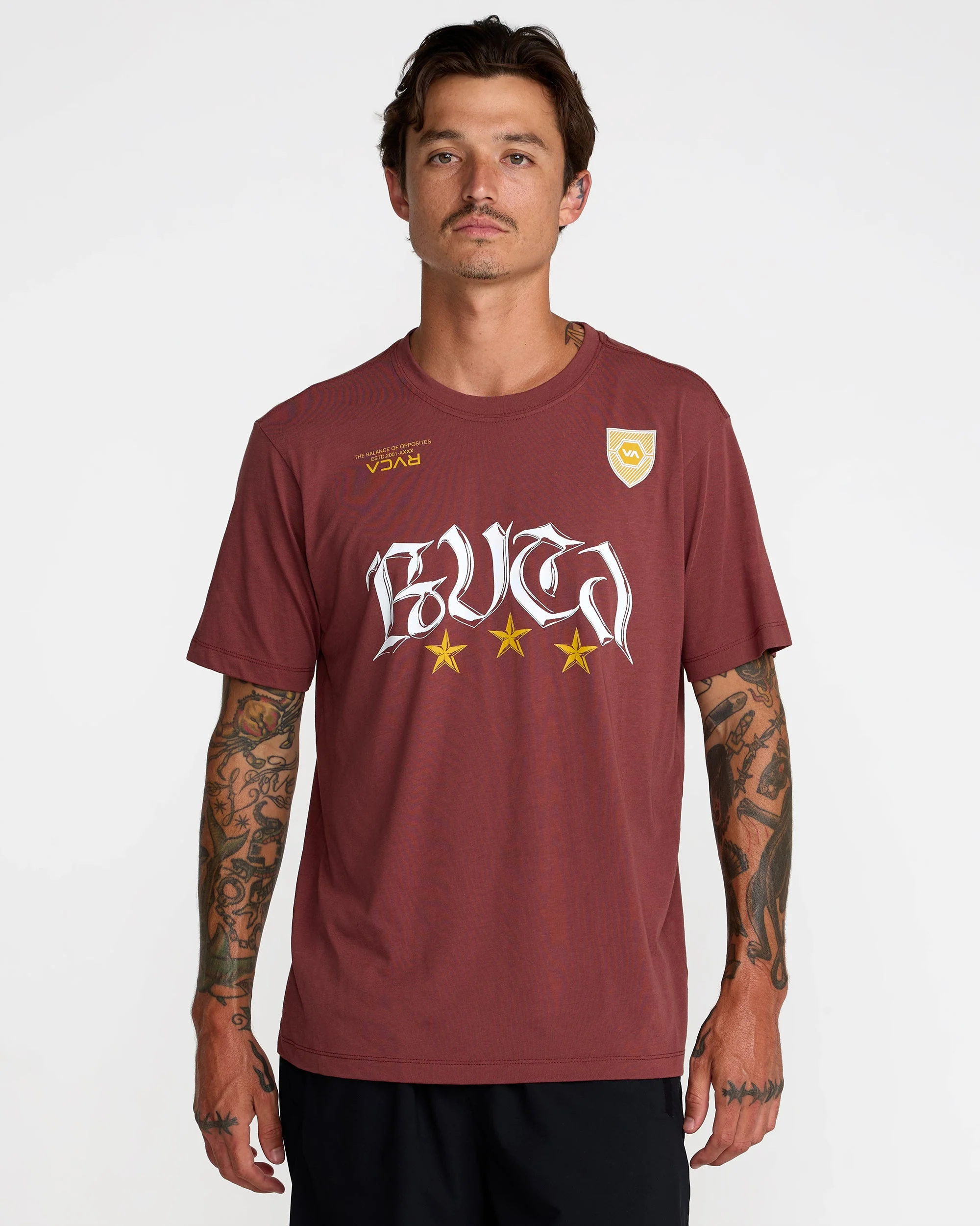 RVCA Star FC Short Sleeve Tee - Image 2