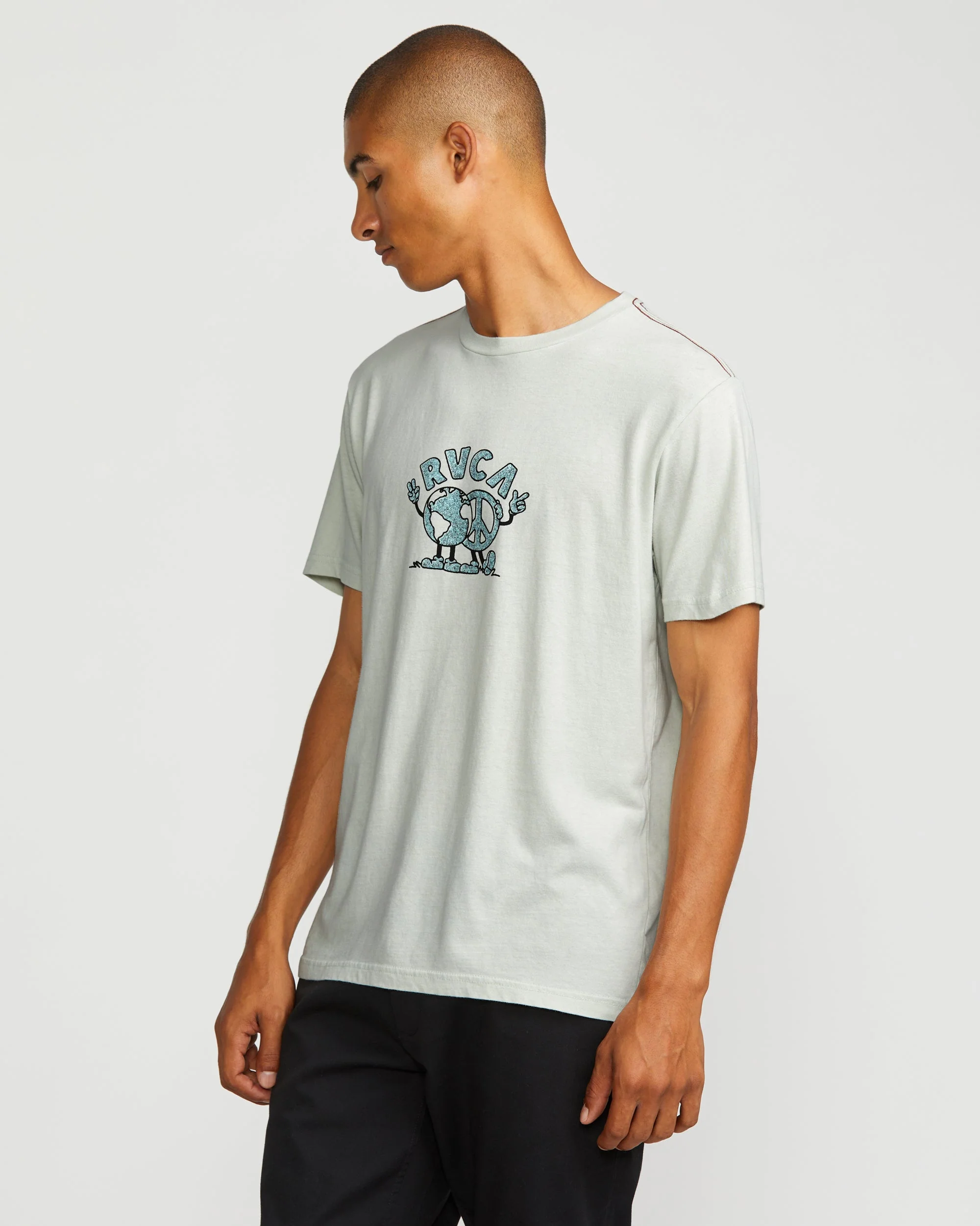 RVCA United Short Sleeve Tee - Image 6