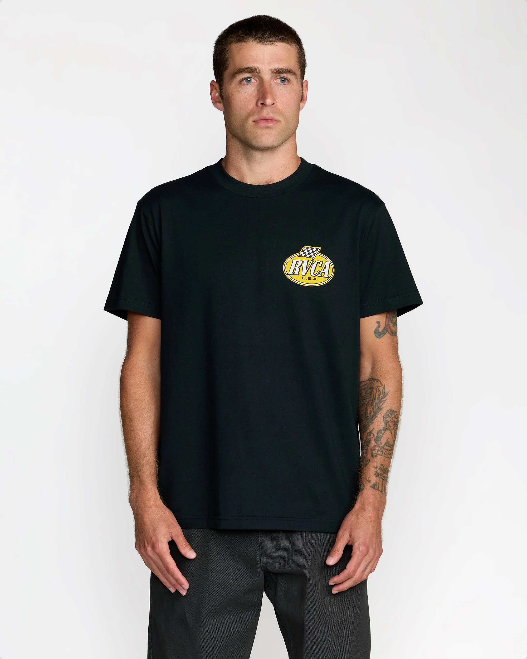 Speed Check Short Sleeve Tee - Image 6