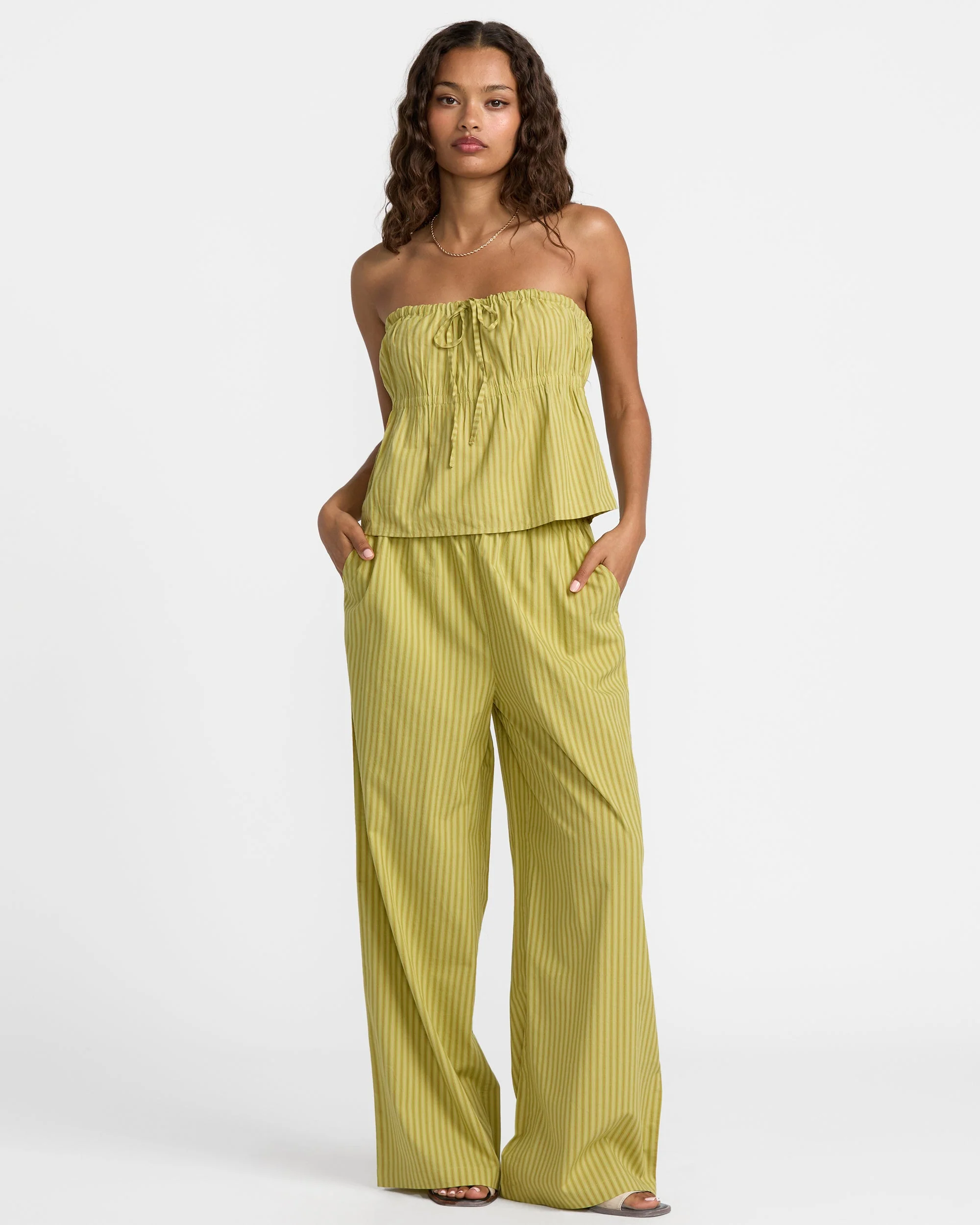 Stripe New Yume Wide Pant - Image 2