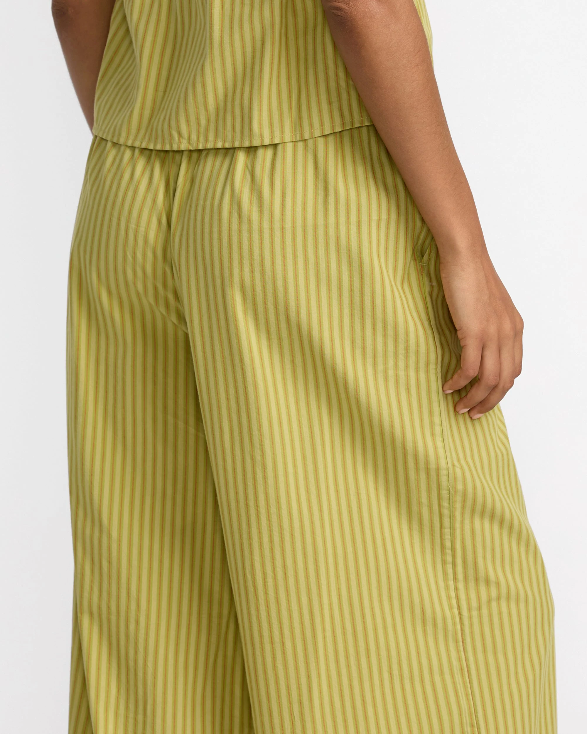 Stripe New Yume Wide Pant - Image 5