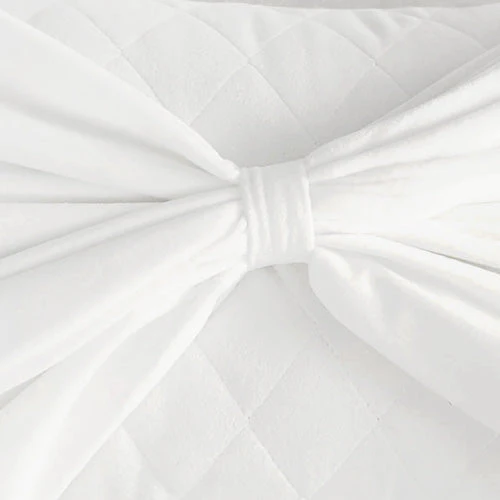 Velvet Bow Decorative Pillow - Image 2
