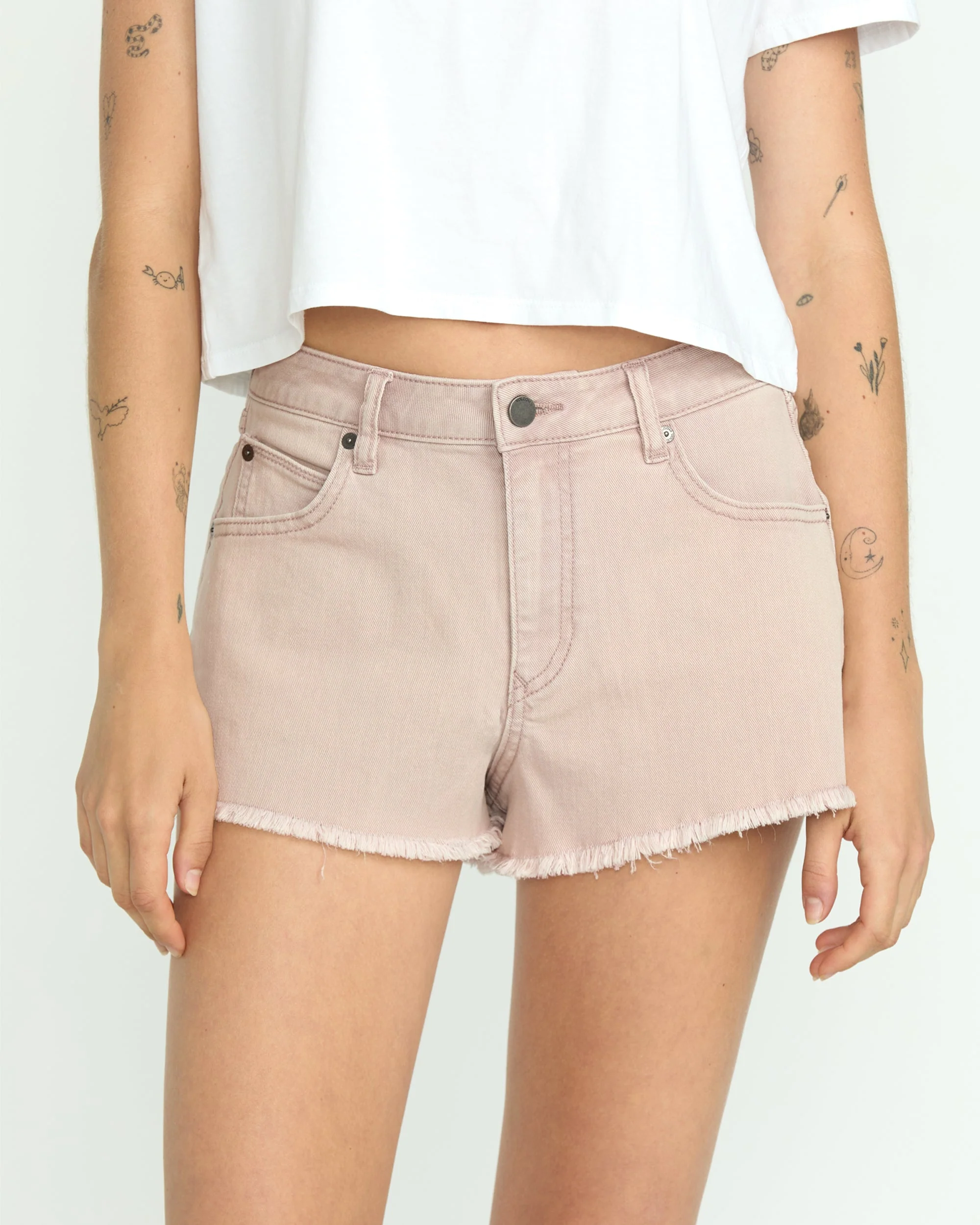 Women's 1991 Stoned Denim Shorts - Image 5