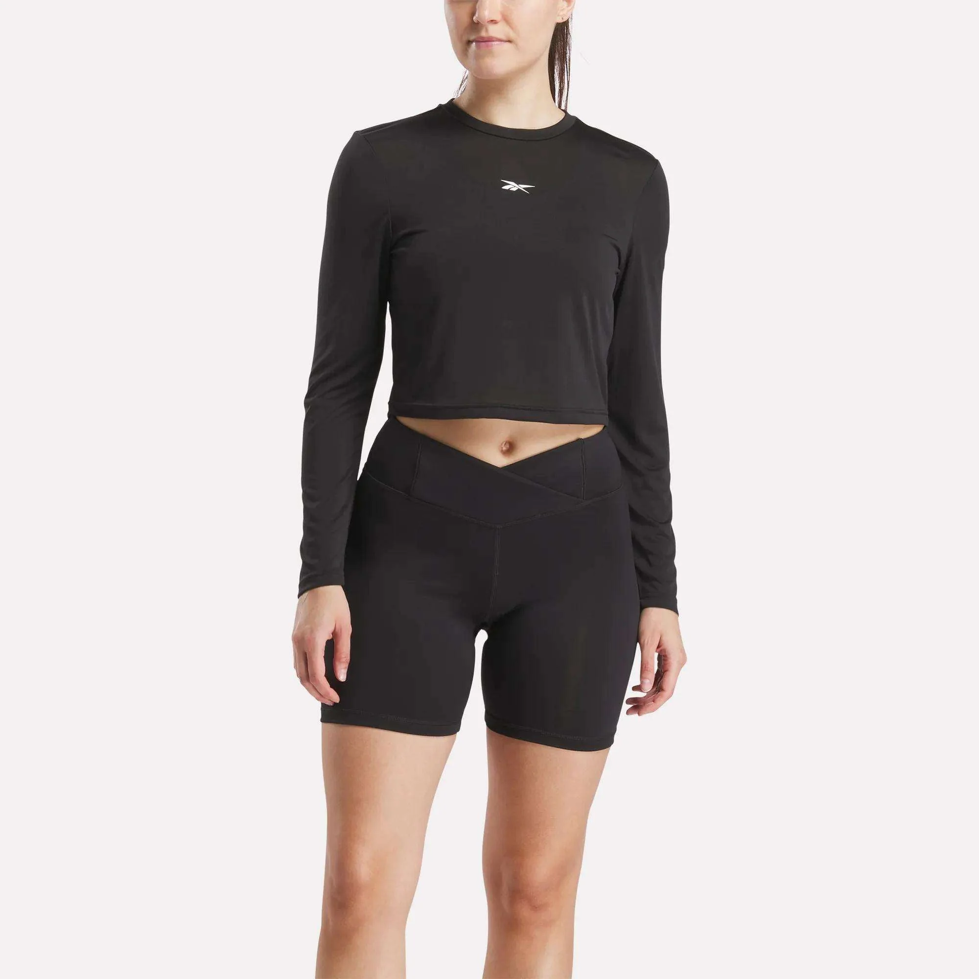 Women's Core Slim Fit Crop Long Sleeve Tee