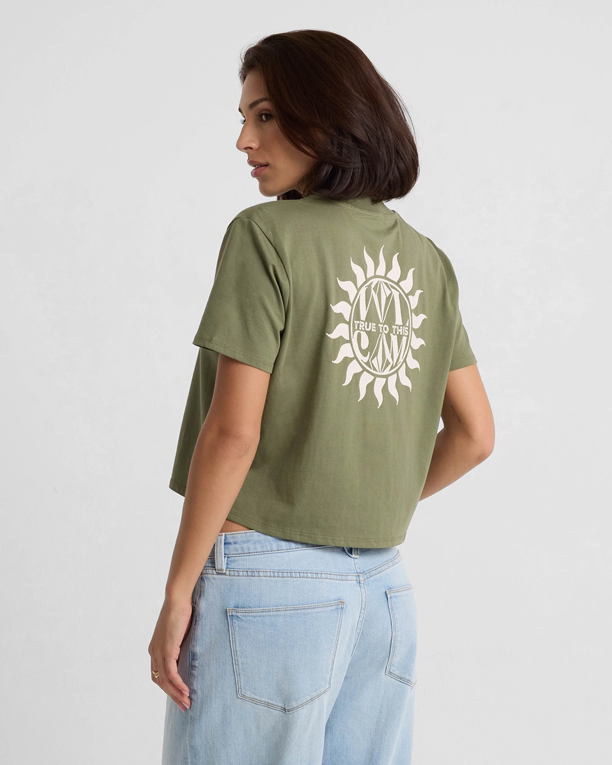 Women's Dial Crop Tee - Image 4