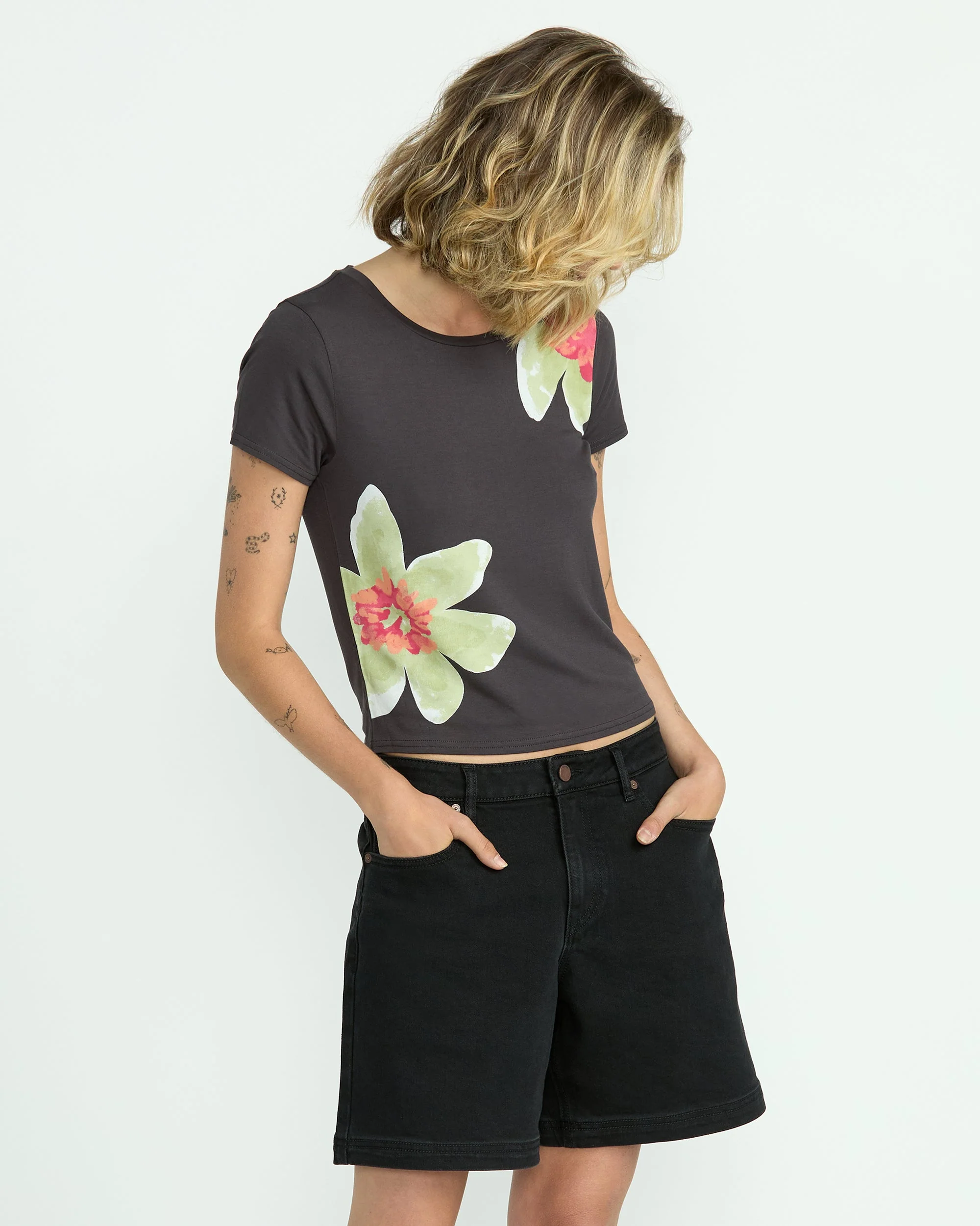 Women's Strait Up Long Shorts - Image 3